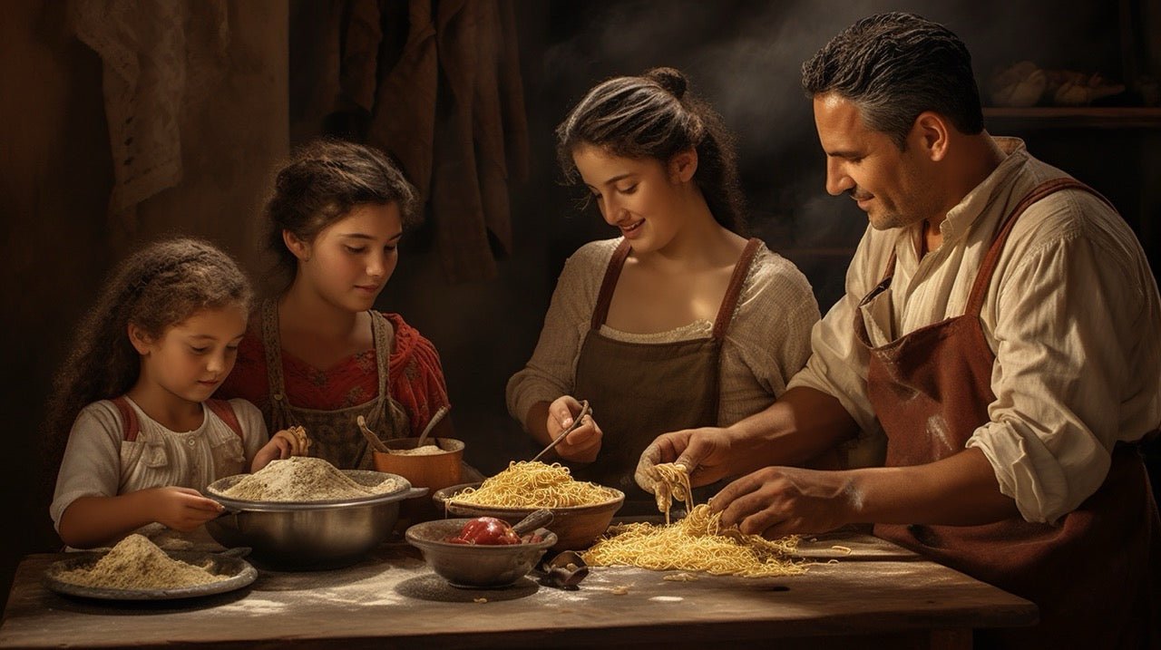 Wie Italien die Pasta perfektioniert hat: Eine Geschichte der Nudelkunst - italienisch-einkaufen.de