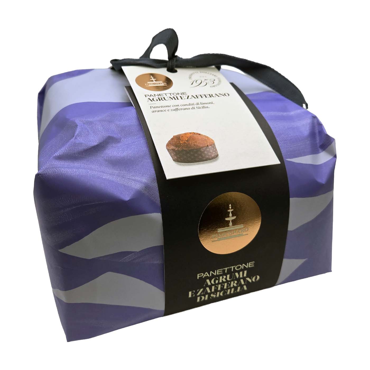 Fiasconaro Panettone Agrumi e Zafferano di Sicilia 750g