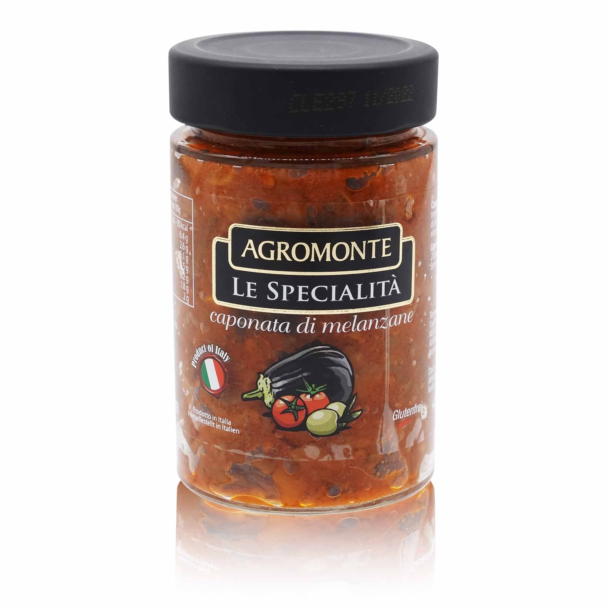 AGROMONTE Caponata di melanzane – Auberginen-Caponata - 0,200kg