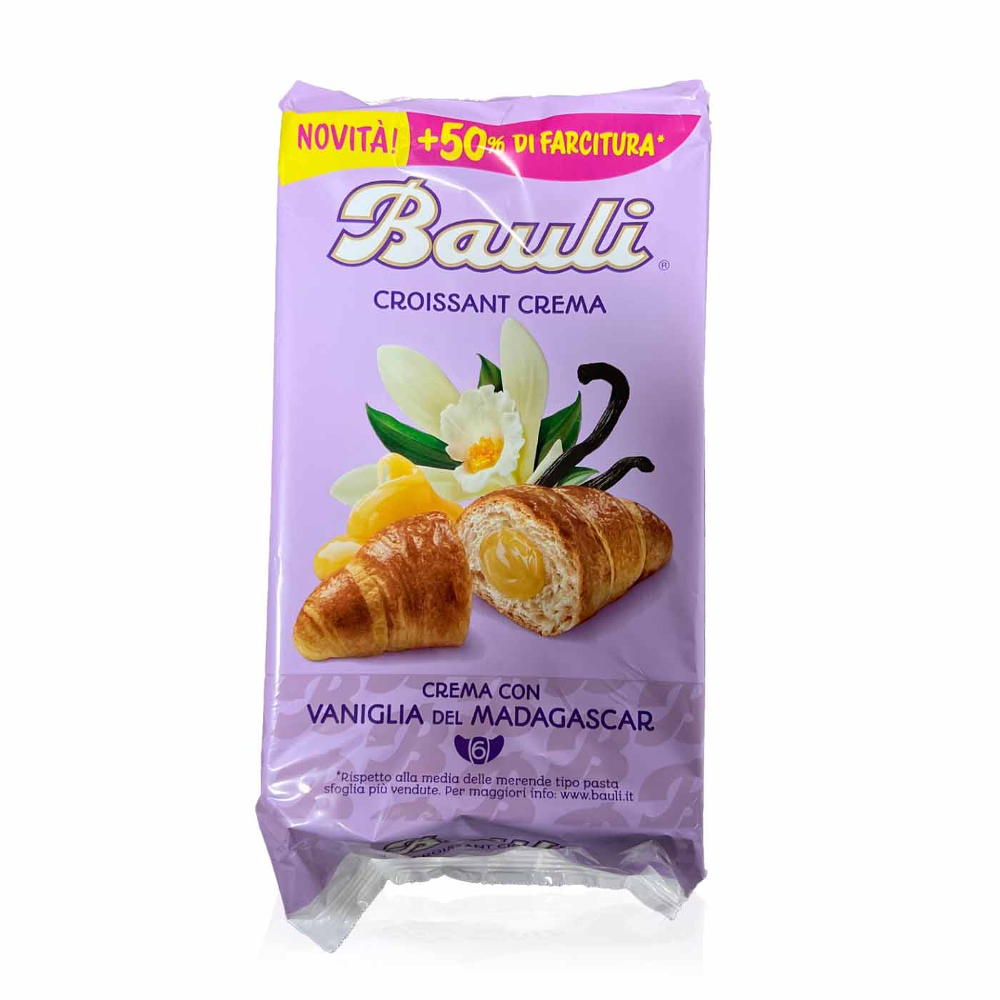 BAULI Croissant Crema- Croissants mit Vanillecreme- 0,300kg