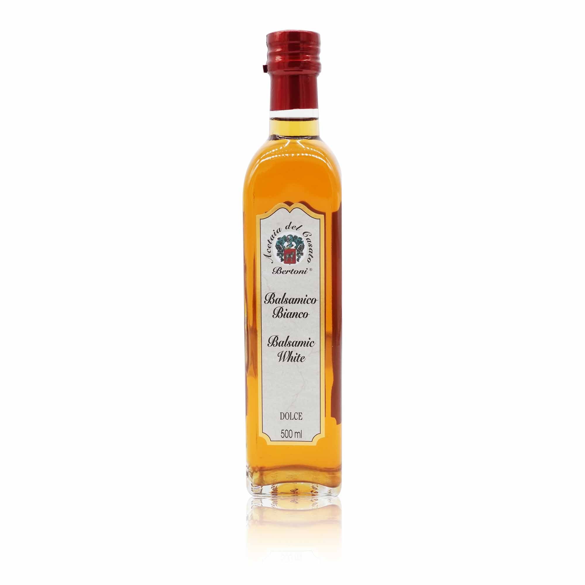 BERTONI Balsamico dolce bianco – Balsamicoessig süss weiss - 0,5l