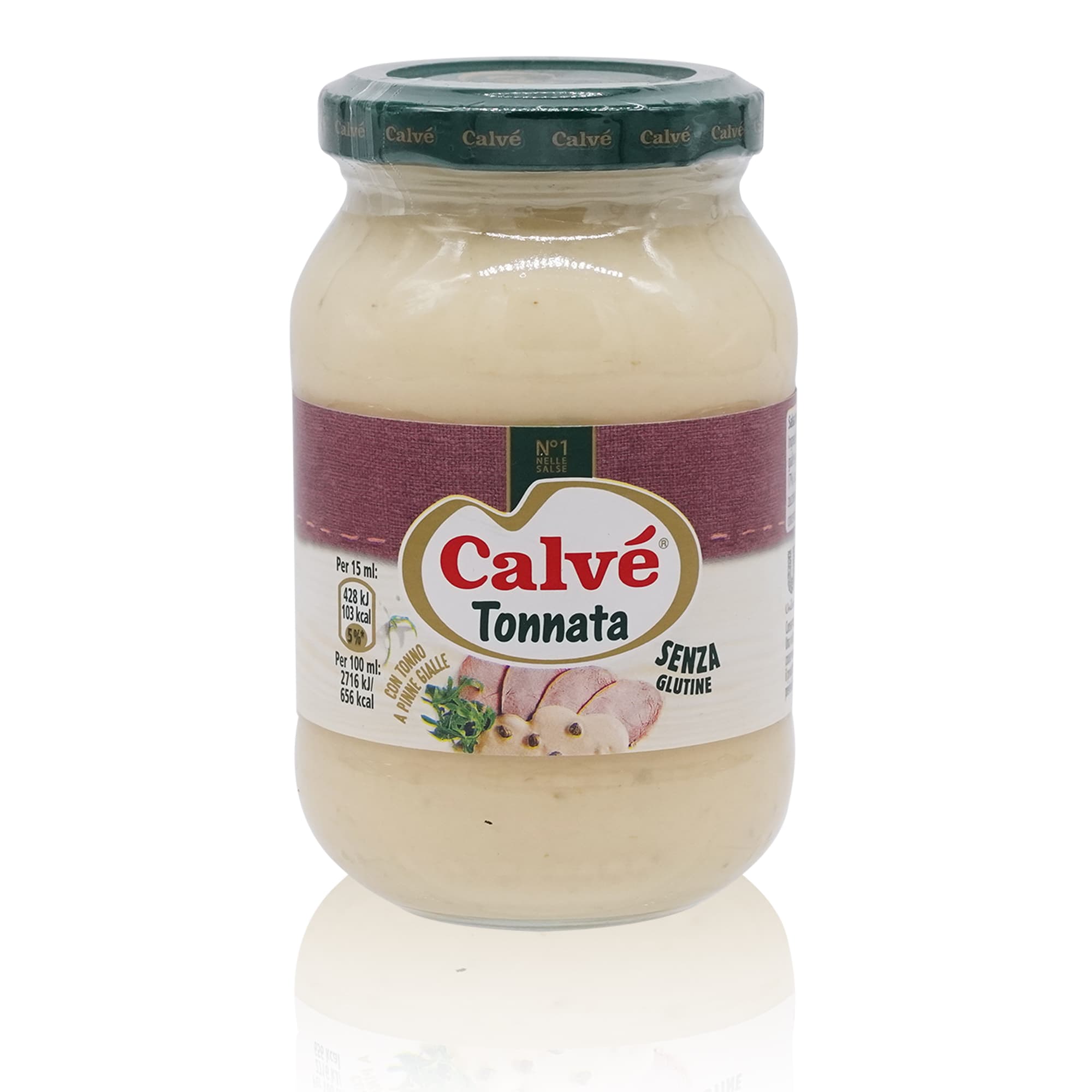 CALVÉ Salsa tonnata senza glutine – Thunfischsosse ohne Gluten - 0,214kg