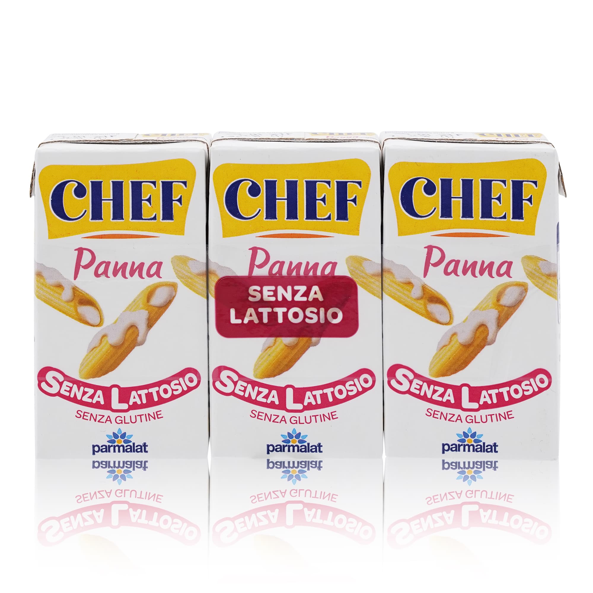 CHEF Panna senza lattosio – Sahne Laktosefrei - 0,375l