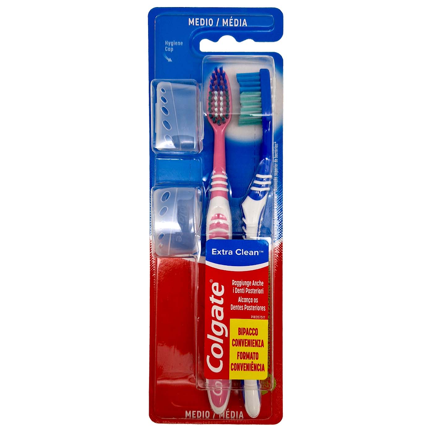 COLGATE Extra Clean Medio Spazzolini-Extra Clean Medium Zahnbürsten