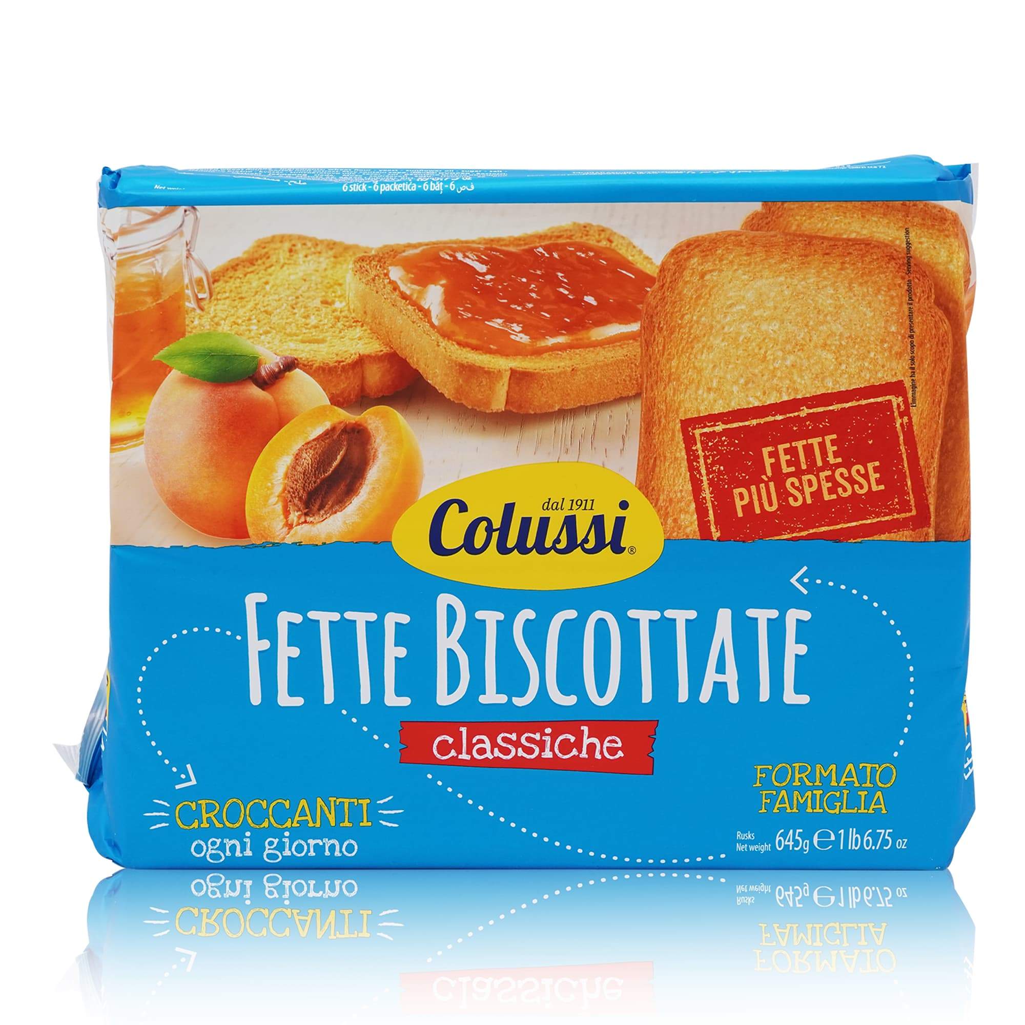 COLUSSI Fette biscottate classiche – Zwieback klassisch - 0,64kg