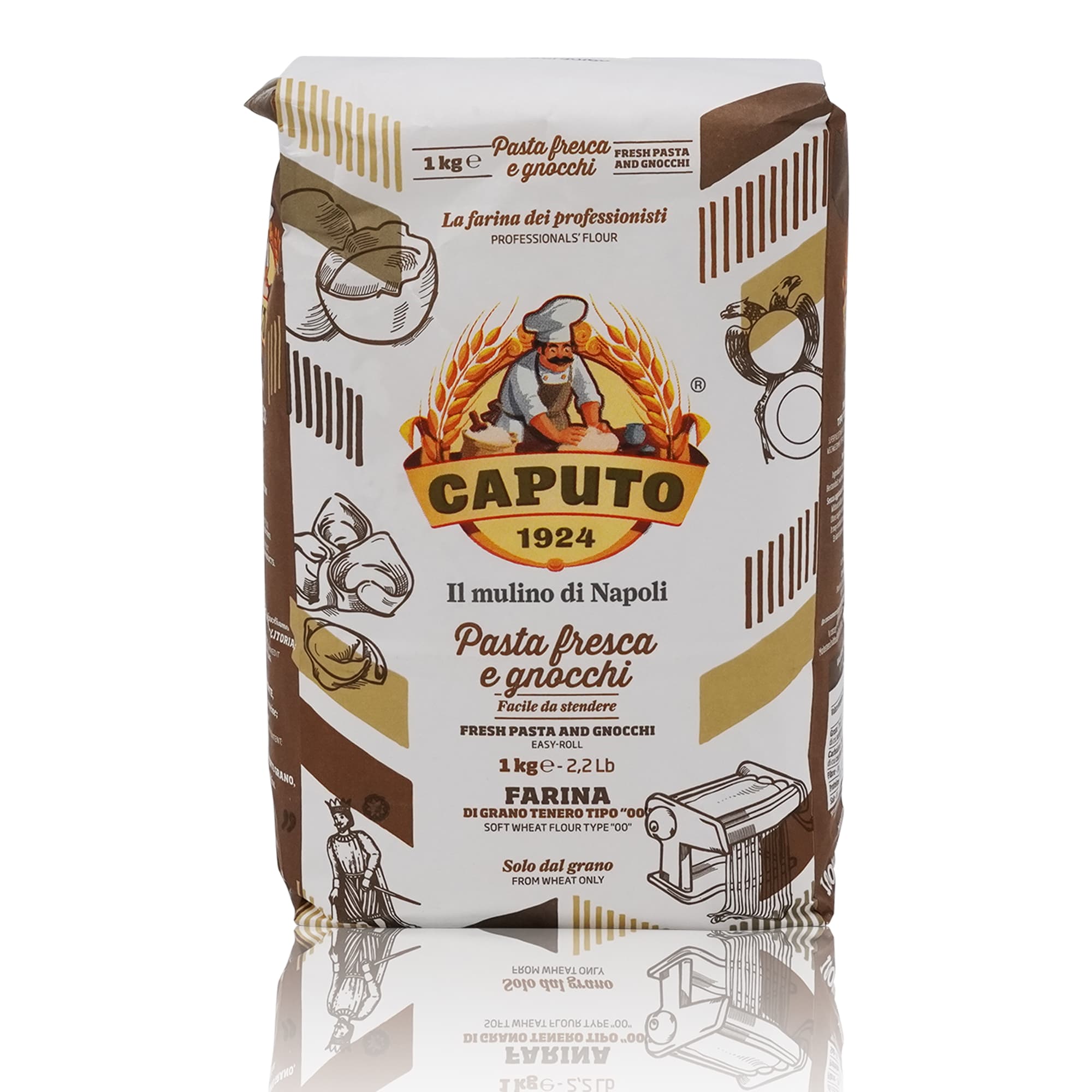 Caputo Weichweizenmehl Typ "00" Pasta fresca e gnocchi - 1kg
