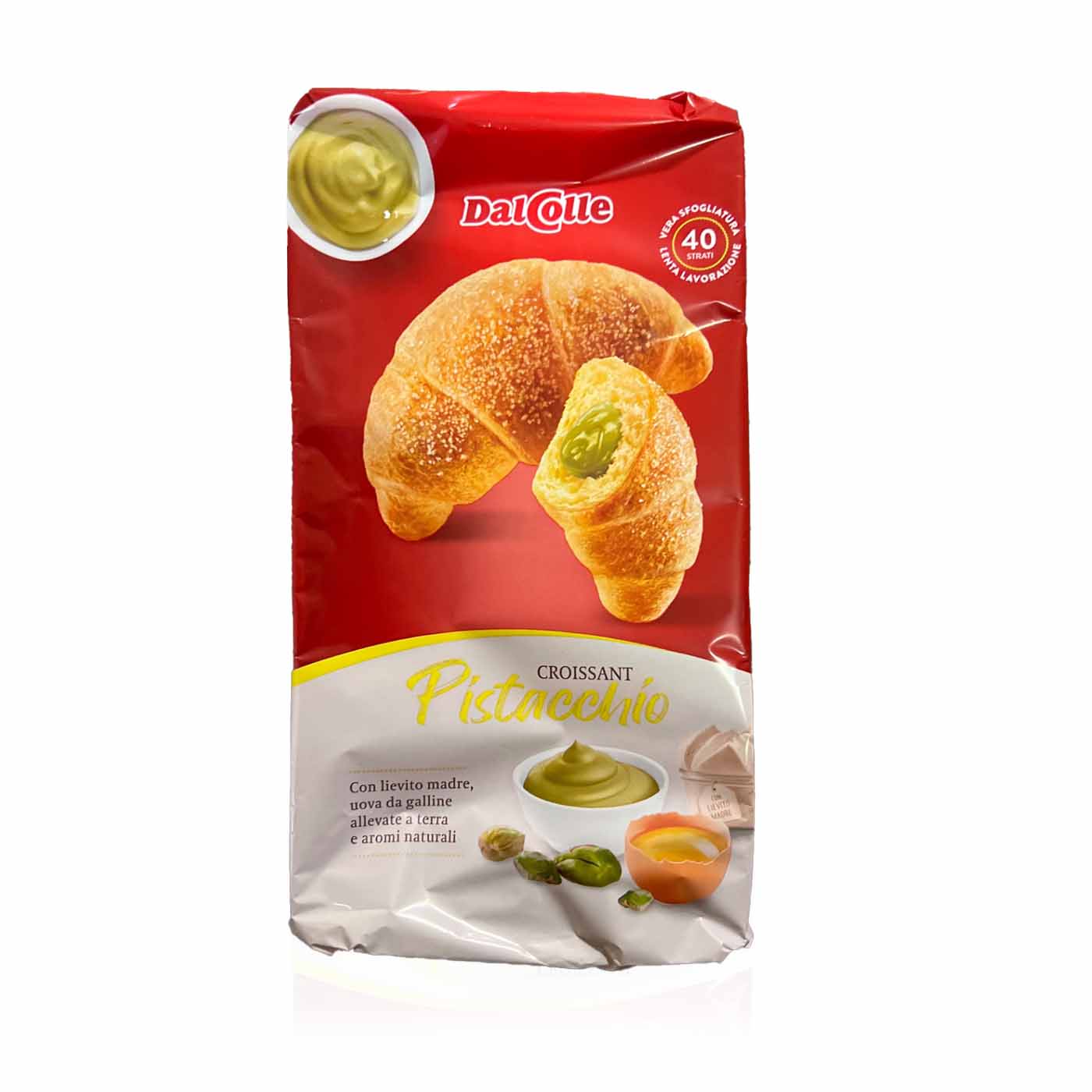 DAL COLLE Cornetti Pistacchio- Pistaziencroissant- 0,225kg