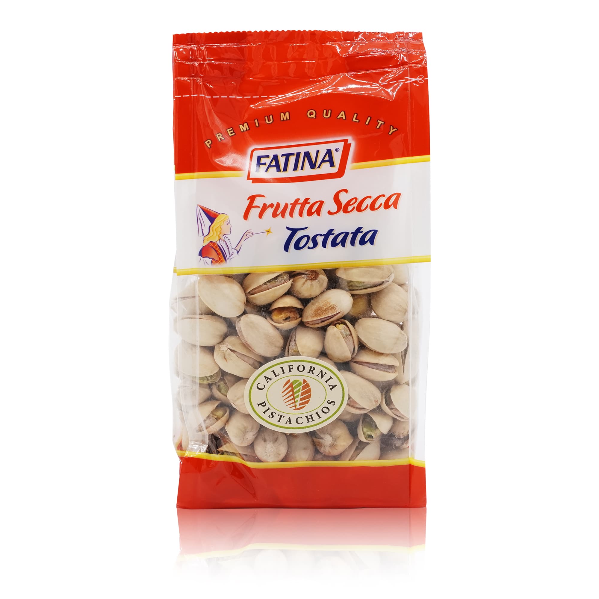 FATINA Pistacchi tostati e salati – Pistazien geröstet und gesalzen - 0,200kg