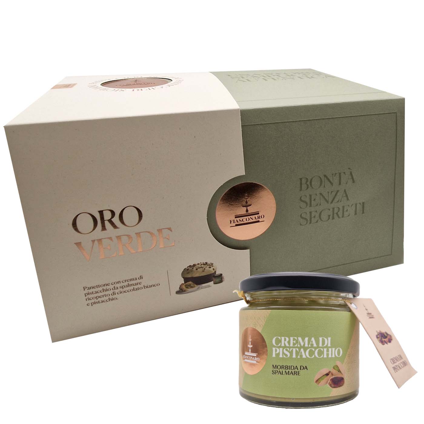 Fiasconaro Panettone con crema di pistacchio 1000g
