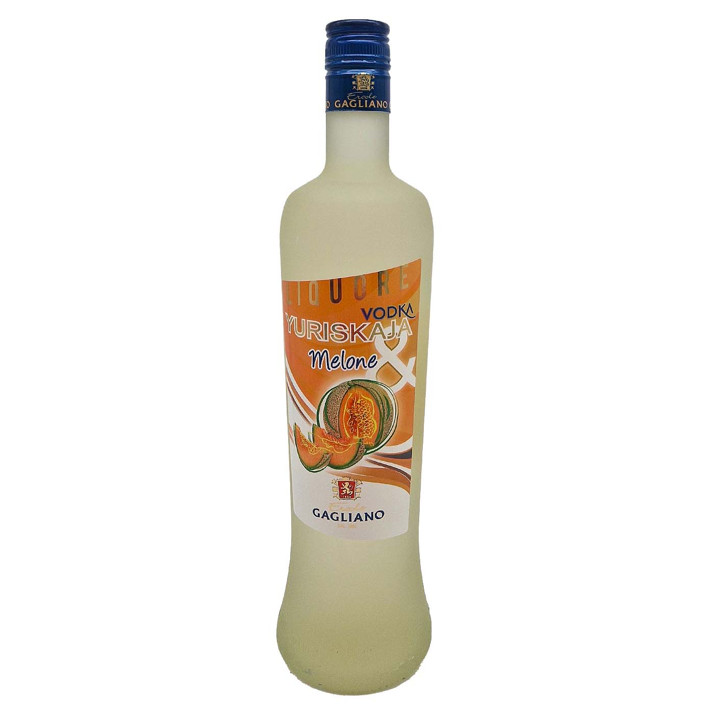 GAGLIANO Liquore Vodka Yuriskaja Melone-Likör auf Wodkabasis Melone - 0,7l