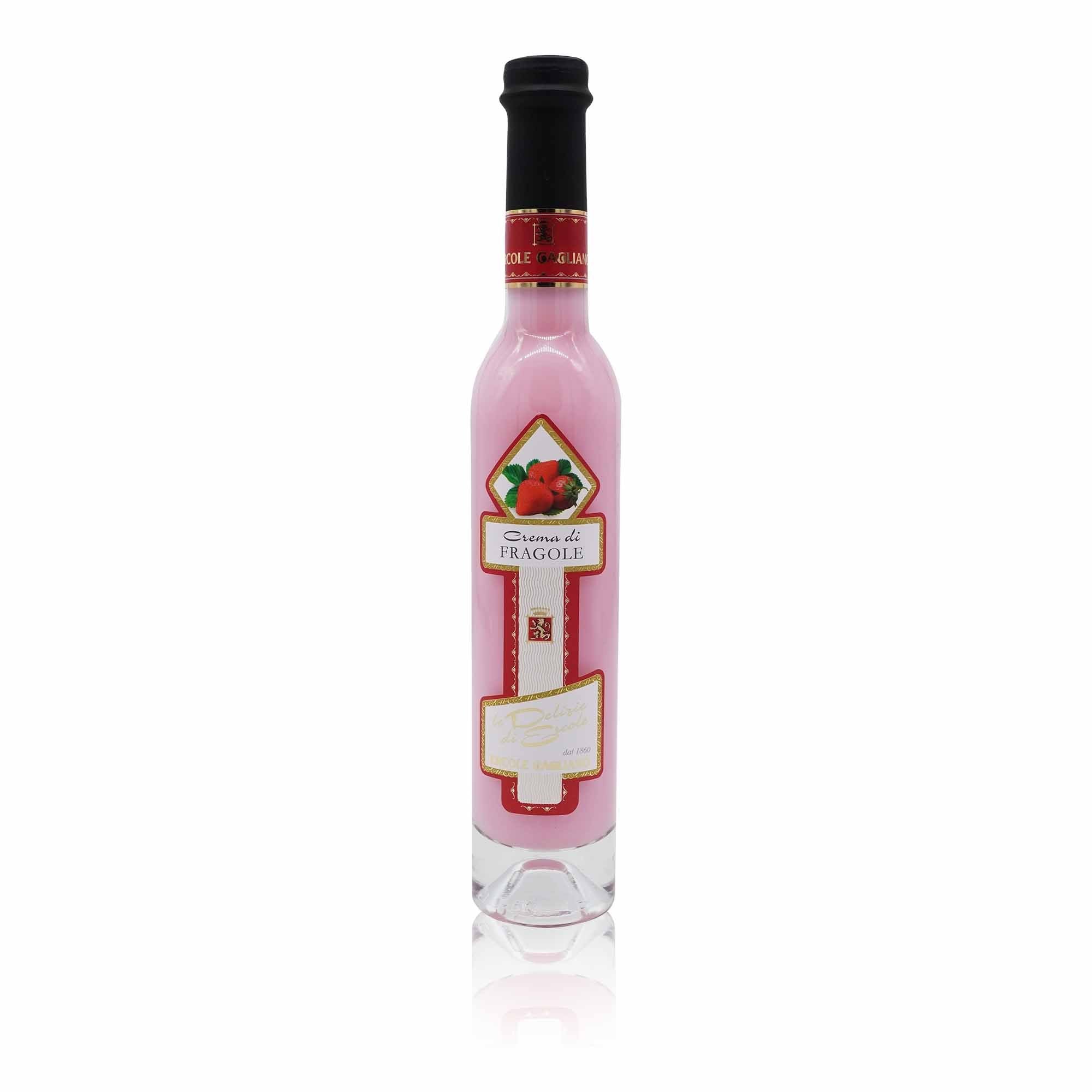 GAGLIANO Liquore crema di fragole – Erdbeercremelikör - 0,2l