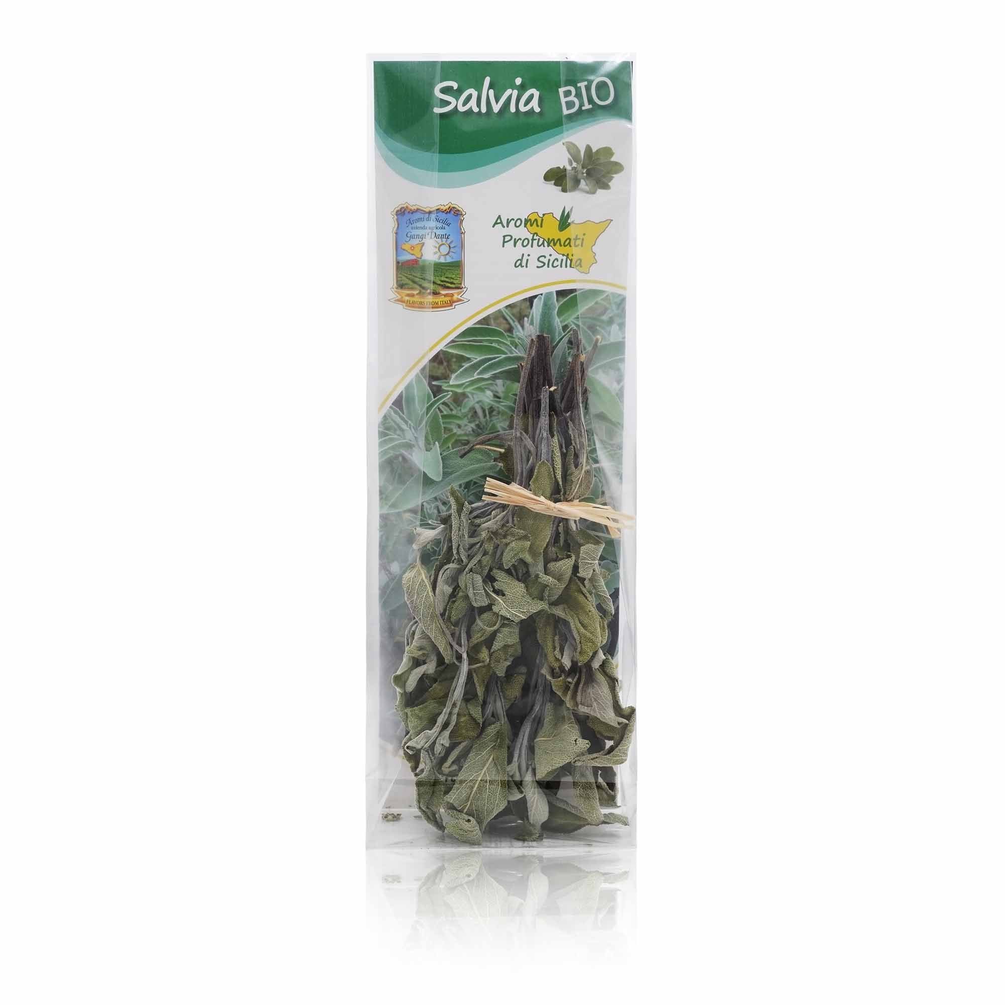 GANGI Salvia in mazzetto BIO – Salbeistrauss BIO aus Sizilien - 0,025kg