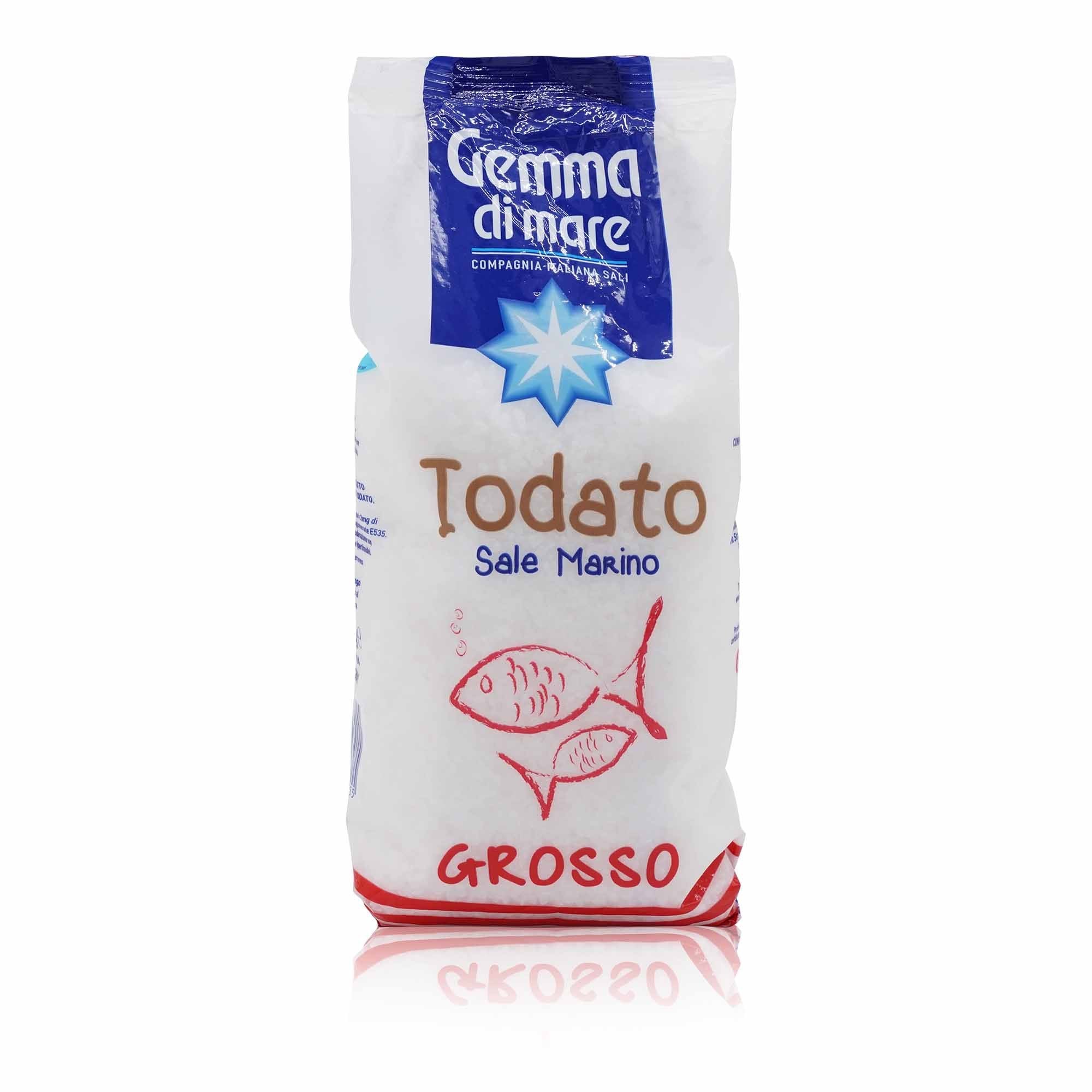 GEMMA DI MARE Sale marino iodato grosso – Meersalz jodiert grob - 1kg