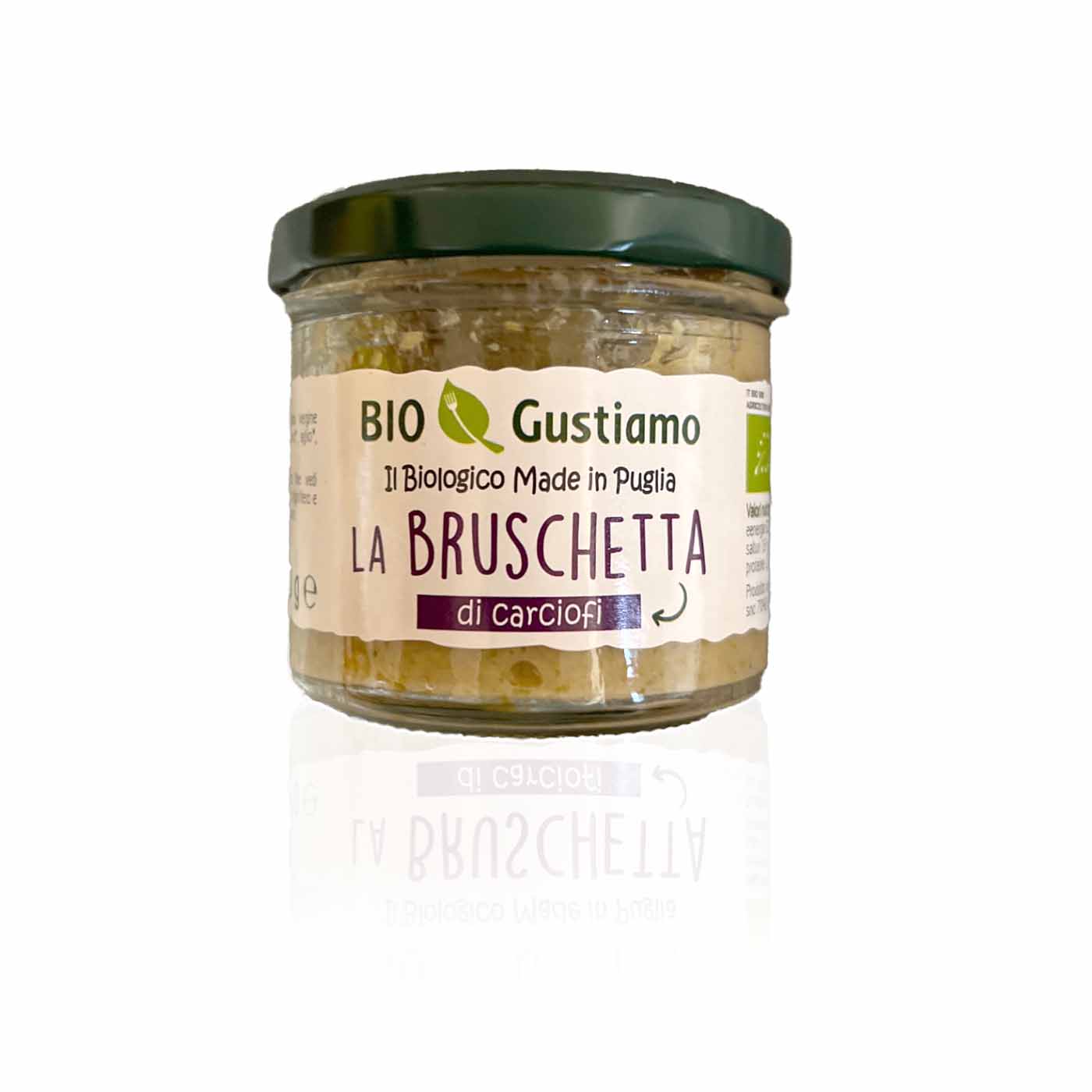 GUSTIAMO Bruschetta Carciofi- Artischockenaufstricht- 0,1kg