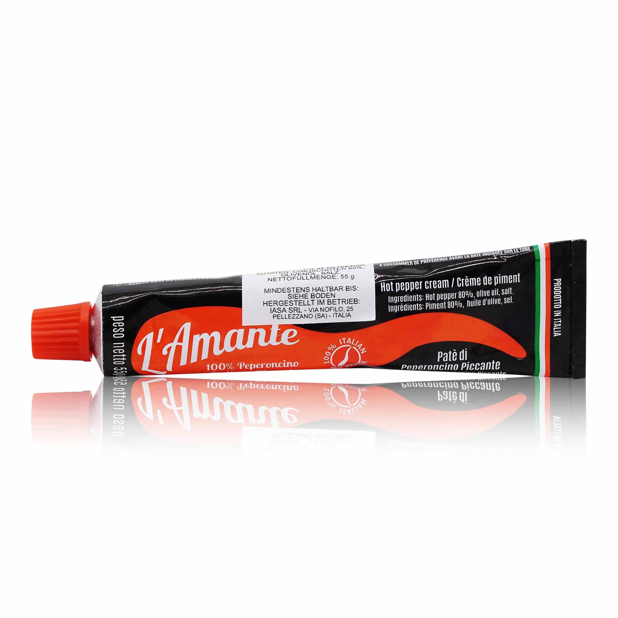 IASA Patè di peperoncino piccante tubo – Chilipaste scharf Tube - 0,055kg