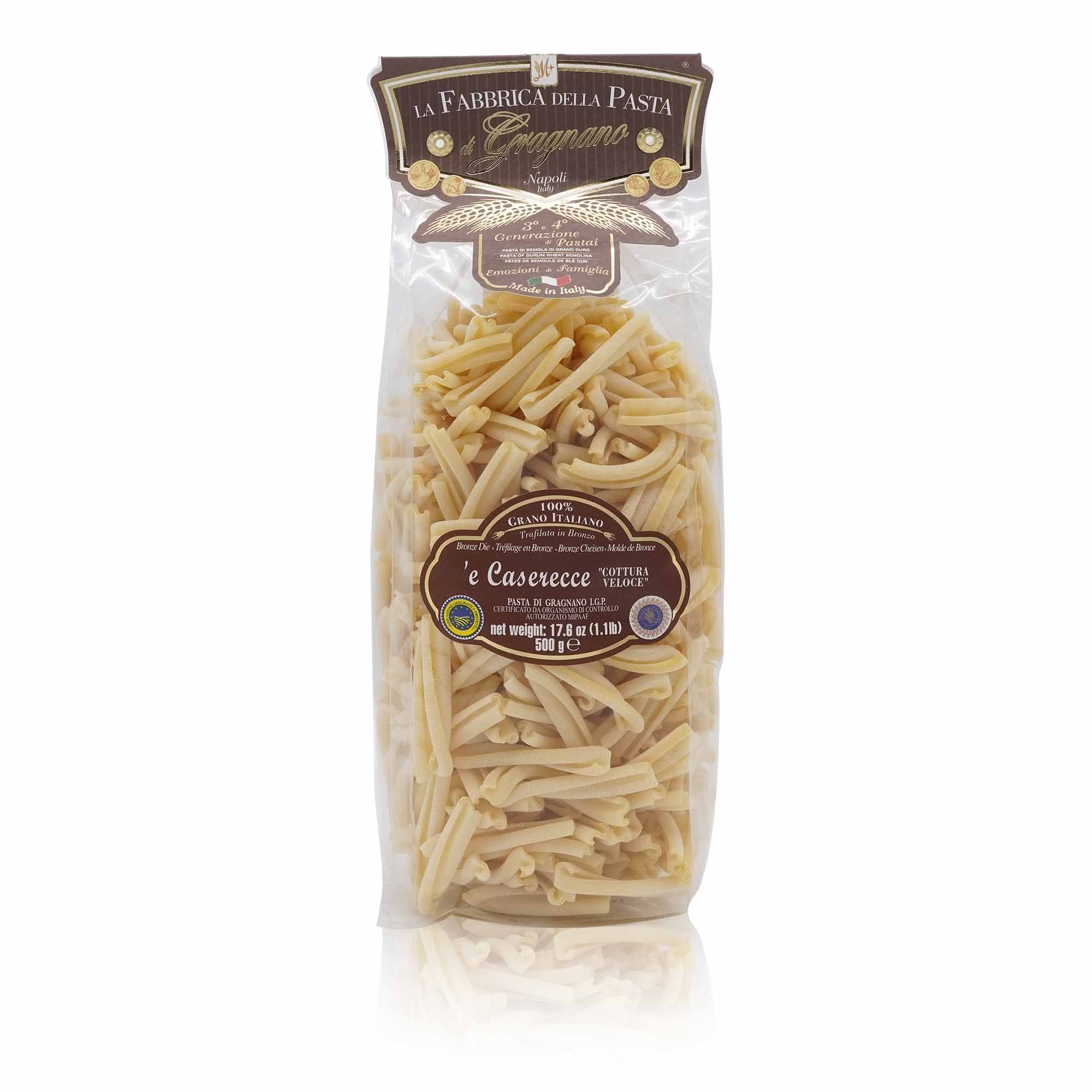 LA FABBRICA DELLA PASTA Caserecce – Caserecce-Pasta - 0,5kg