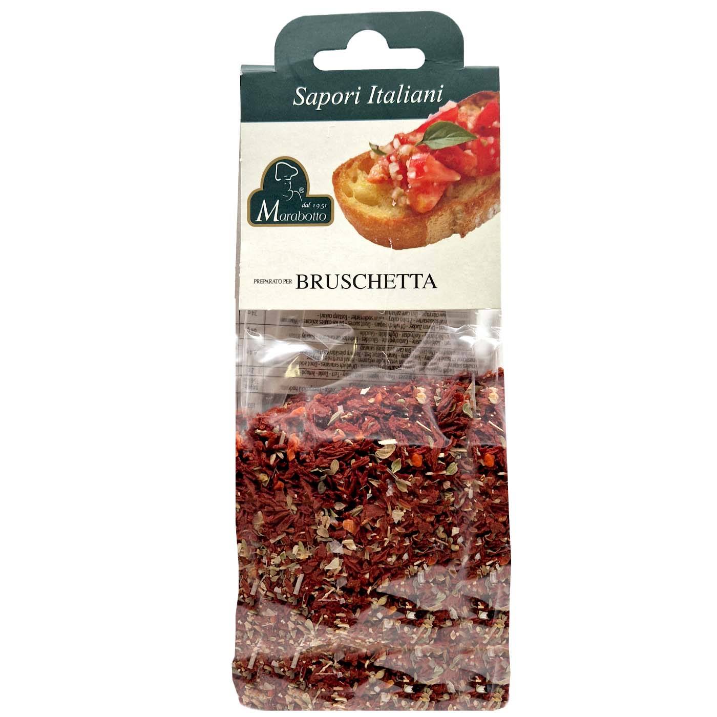 MARABOTTO Preparato Bruschetta all'Italiana – Gewürzmischung Bruschetta - 0,050kg