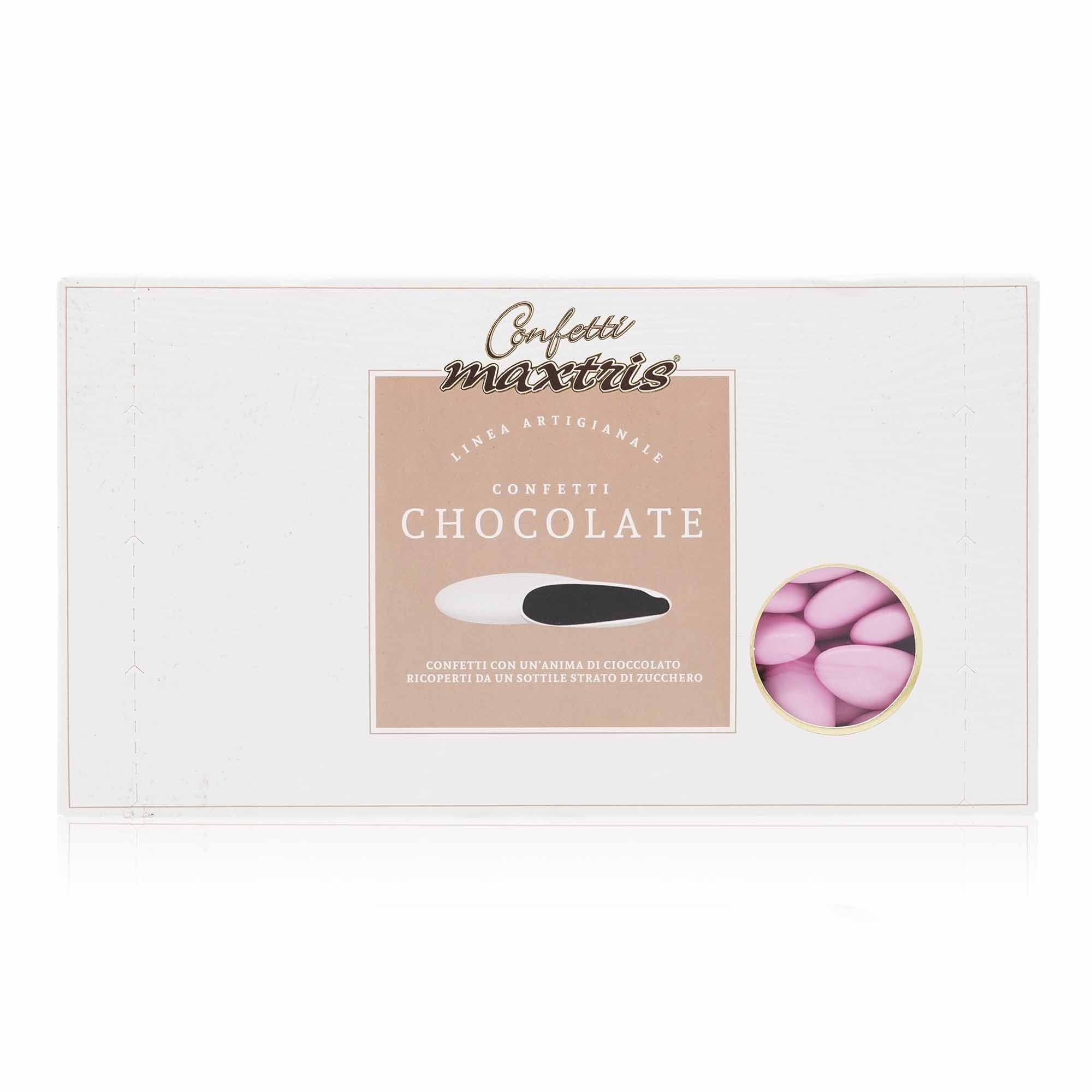 MAXTRIS Confetti Rosa al cioccolato – Konfetti Rosa mit Zartbitterscho
