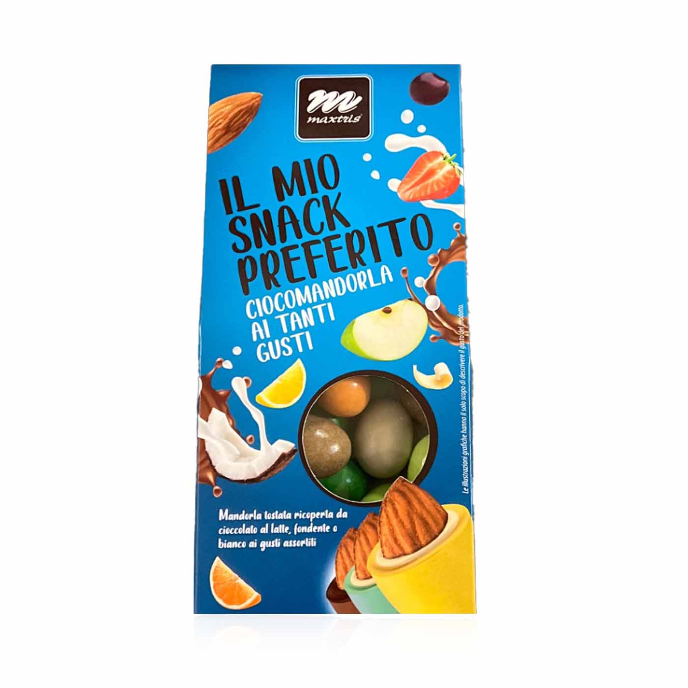 MAXTRIS Confetti Tuttifrutti- Mandelkonfetti Früchtemix- 0,150kg