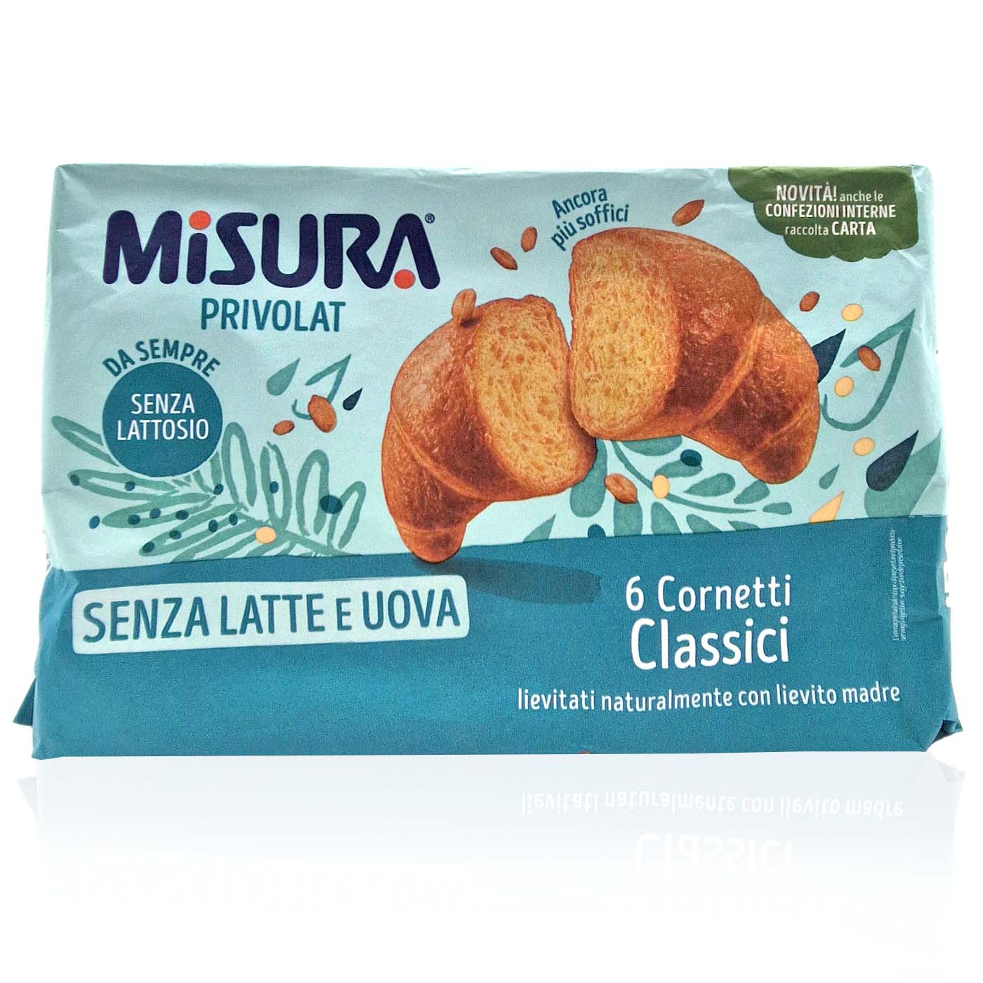 MISURA Cornetti Classici senza lattosio-Hörnchen klassich laktosefrei - 0,246kg