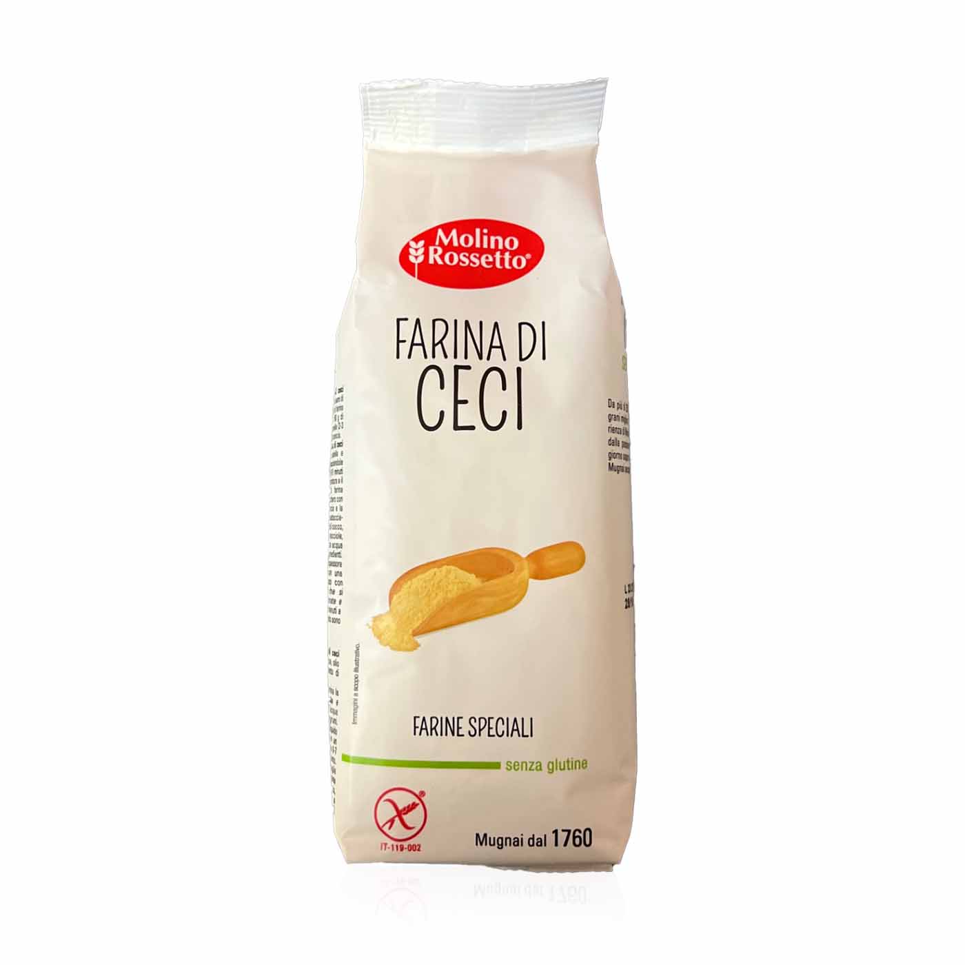 MOLINO ROSSETTO Farina di ceci- Kichererbsenmehl - 0,5kg