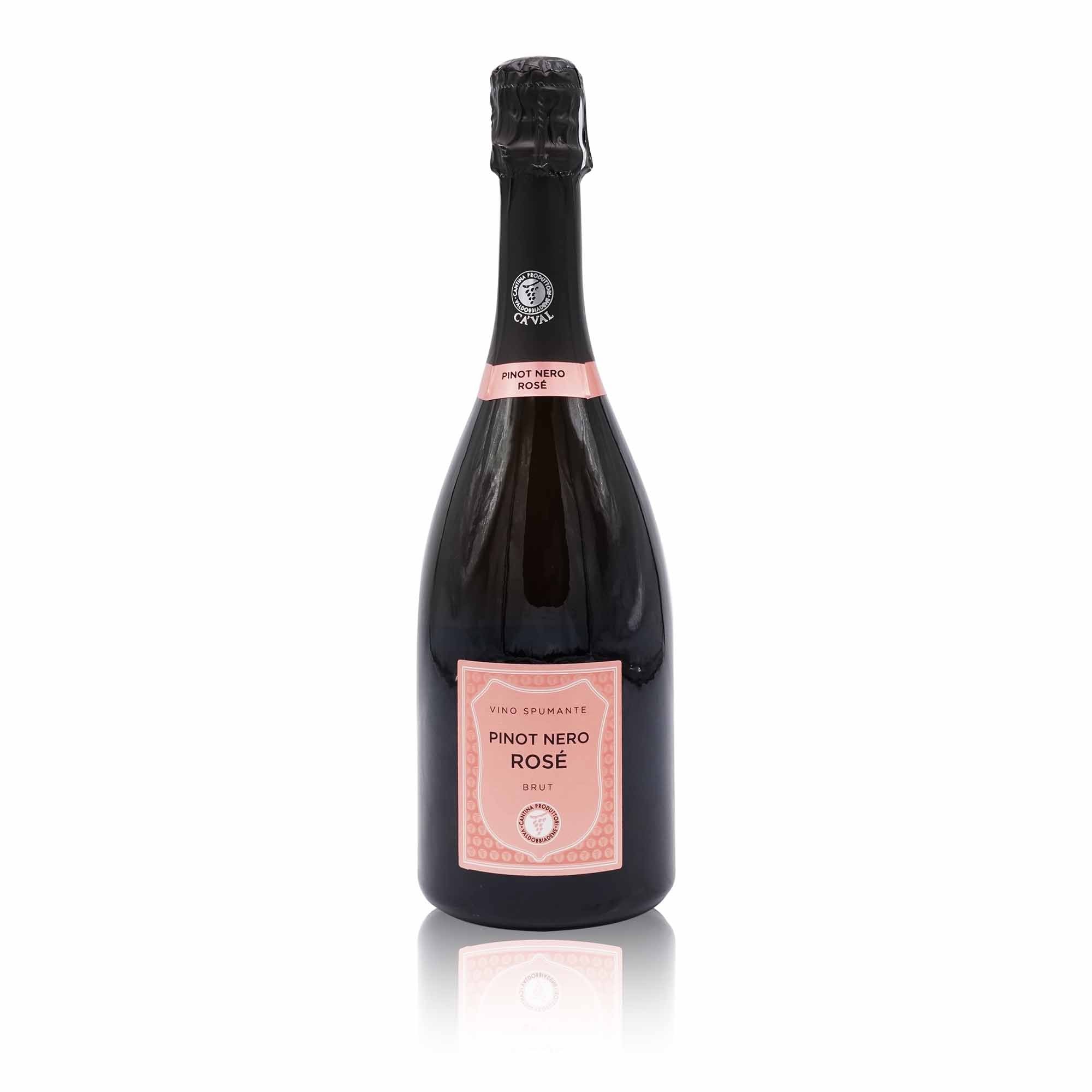 VAL D'OCA Pinot Nero Rosé Brut – Pinot Nero Rosé Brut Schaumwein - 0,75l