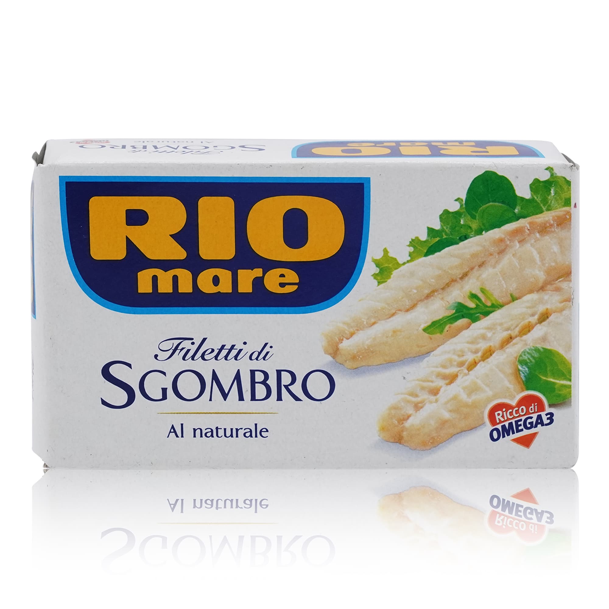 RIO MARE Filetti di Sgombro al naturale – Makrelenfilets Natur - 0,085kg