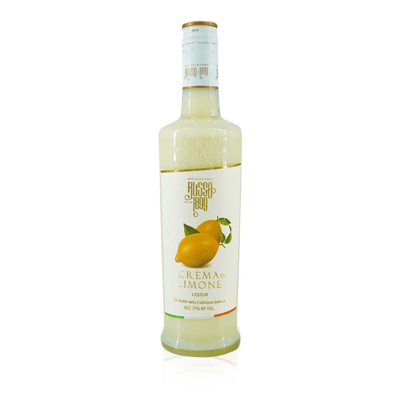 RUSSO Liquore Crema di Limone – Likör Zitronencreme - 0,5l