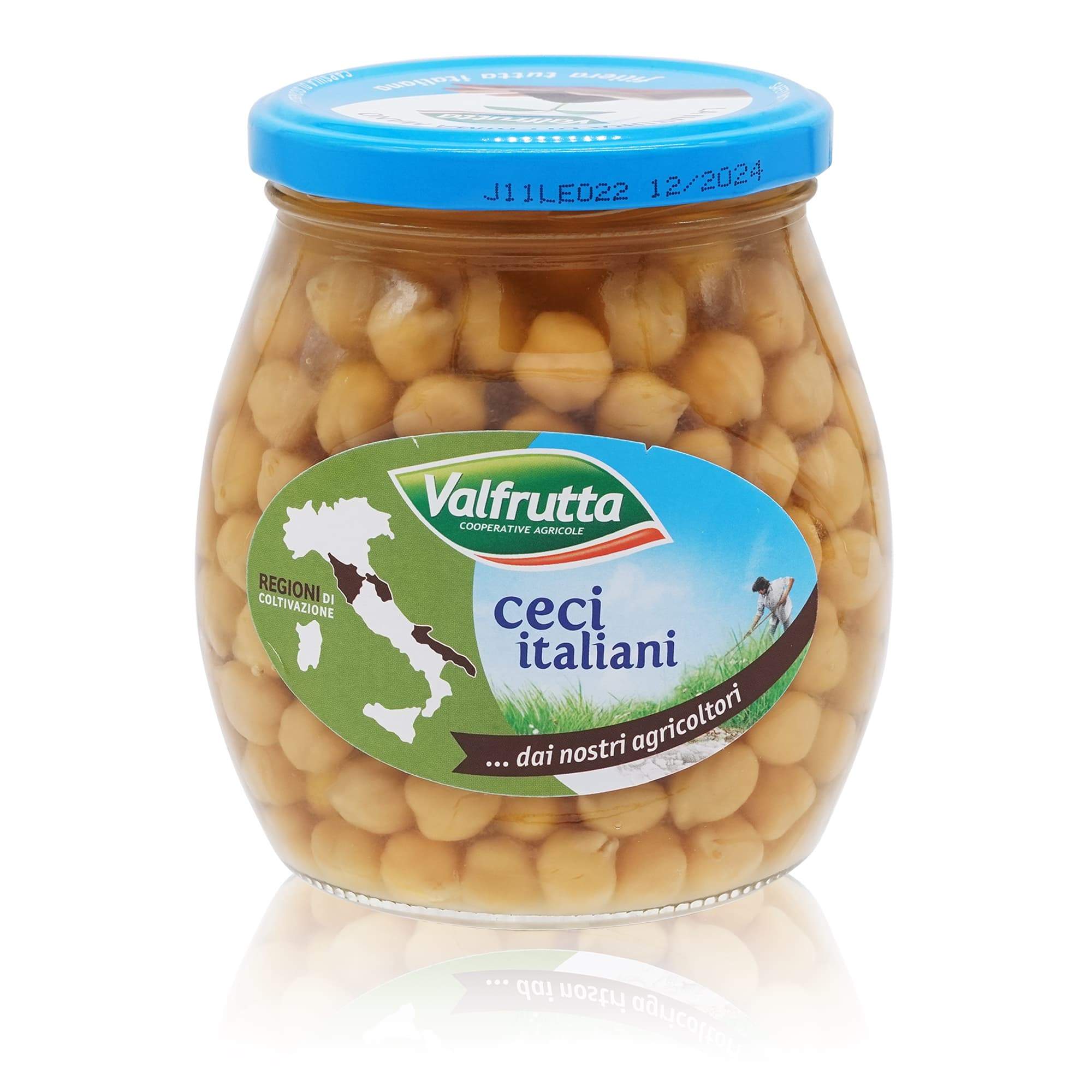 VALFRUTTA Ceci lessati – Kichererbsen gekocht - 0,57kg
