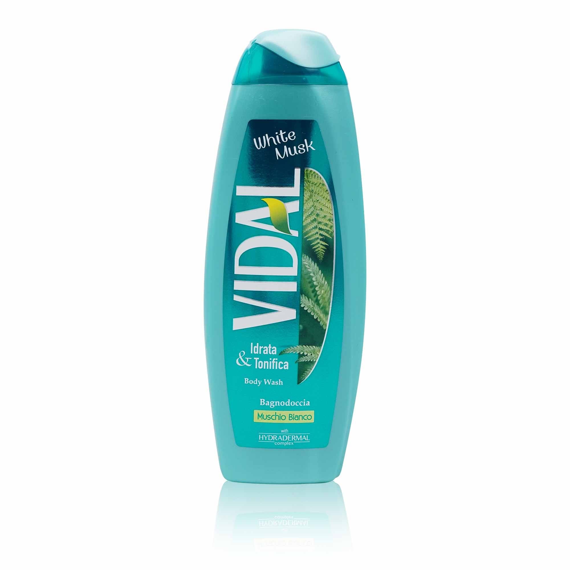VIDAL Bagnoschiuma Muschio Bianco – Schaumbad White Musk - 0,5l