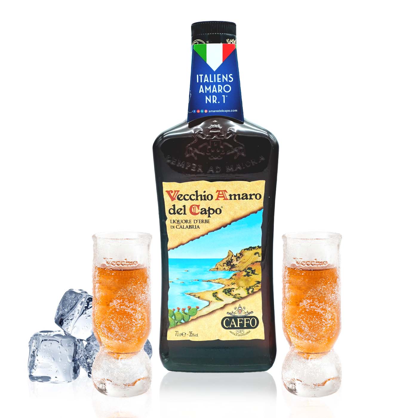 CAFFO Vecchio Amaro del Capo-Kräuterlikör - 0,7l