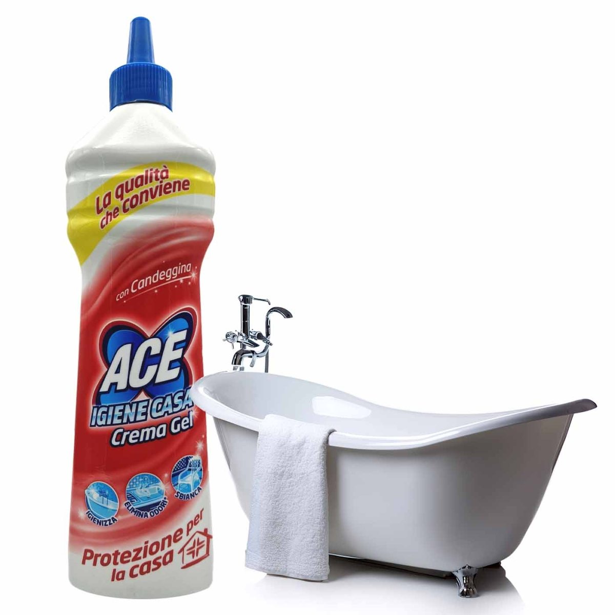 Ace Igiene Casa Crema Gel con Candeggina 500 ml - italienisch - einkaufen.de