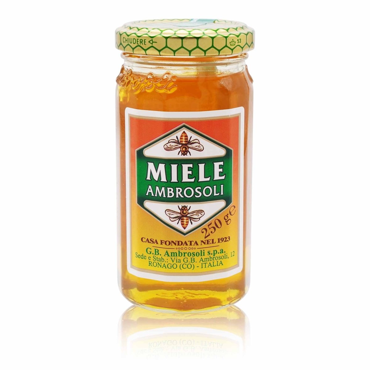 AMBROSOLI Miele di fiori – Blütenhonig - 0,250kg - italienisch - einkaufen.de