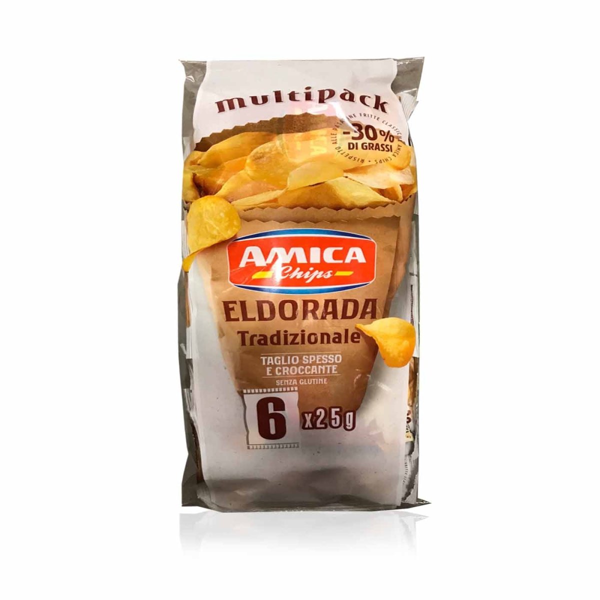 AMICA Chips - Eldorada Tradizionale - 6x25g - italienisch - einkaufen.de