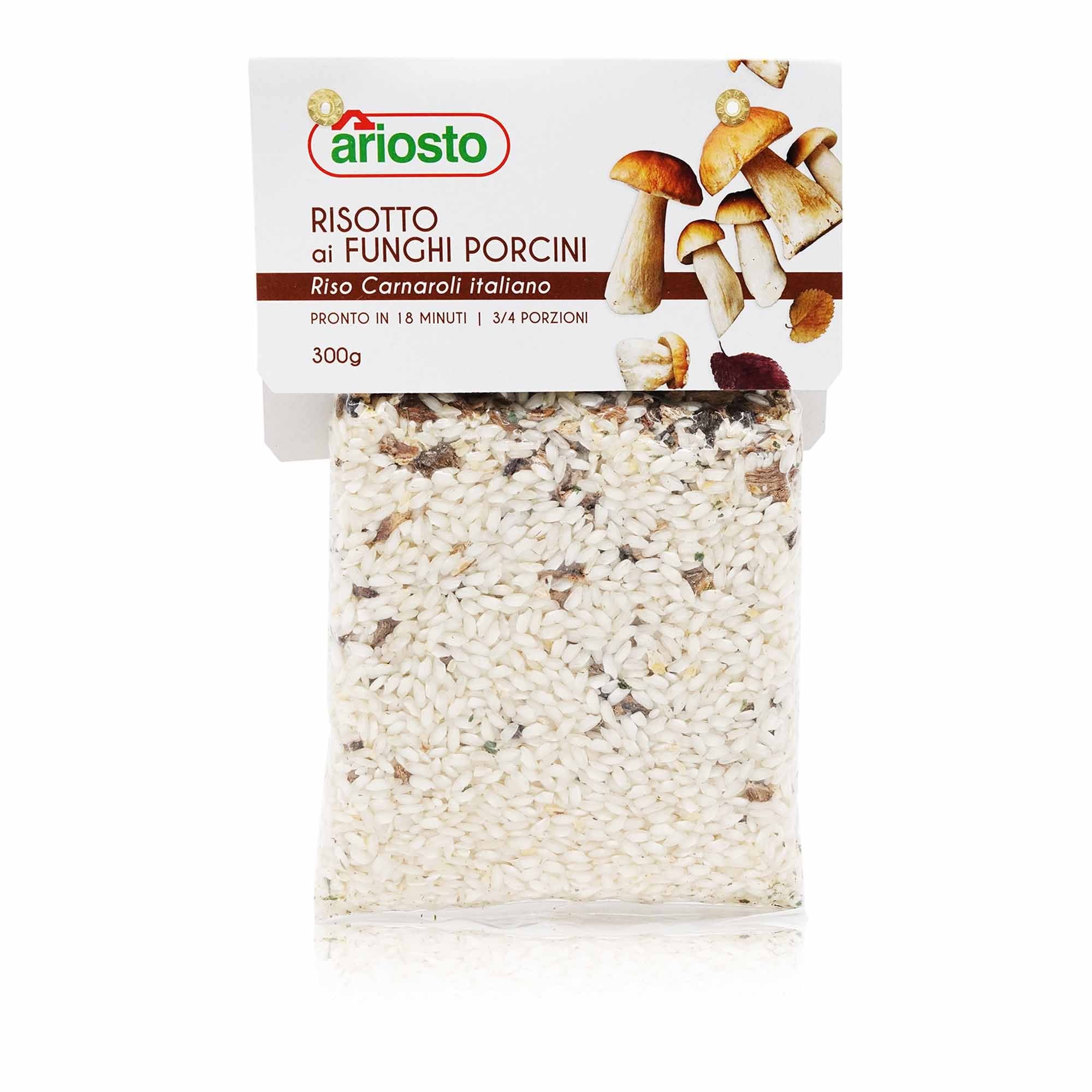 ARIOSTO Preparato Risotto ai funghi porcini – Fertig - Risotto mit Steinpilzen - 0,300kg - italienisch - einkaufen.de