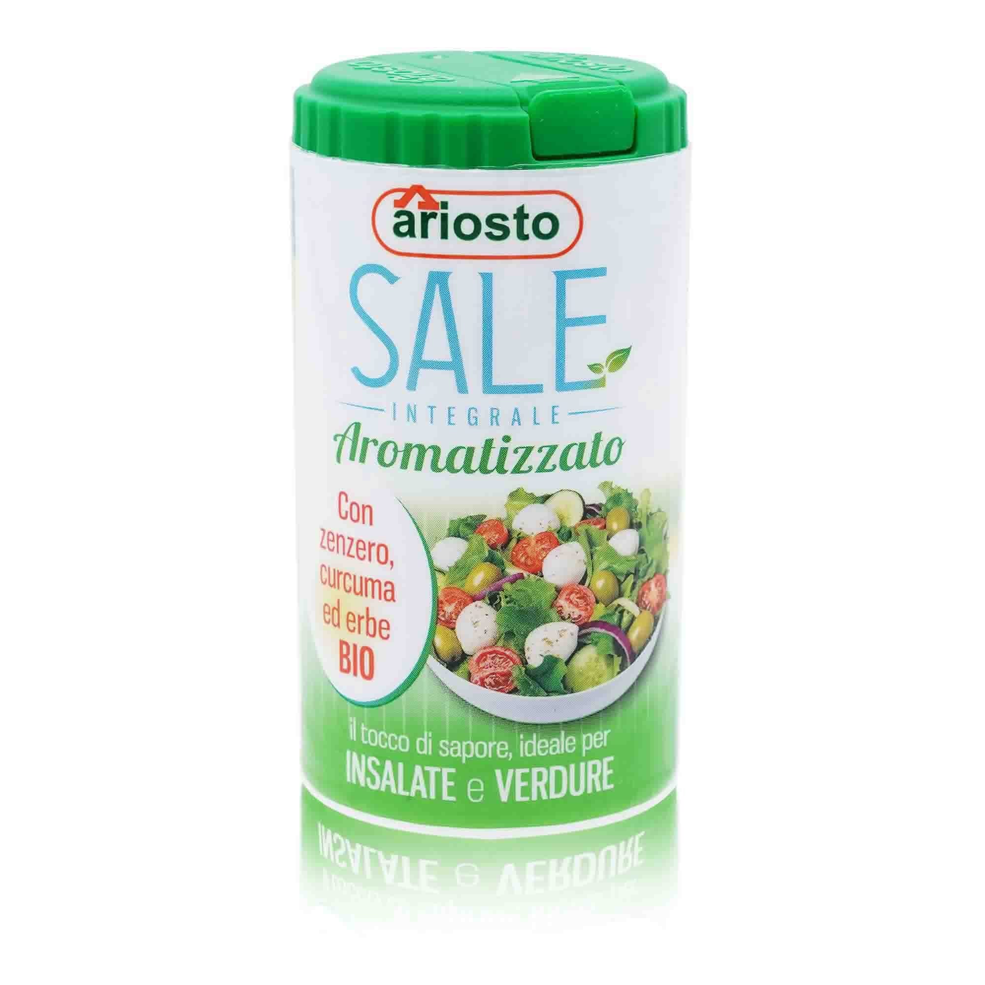 ARIOSTO sale aromatizzato insalata e verdure – Gewürzsalz für Salat und Gemüse - 0,100kg - italienisch - einkaufen.de