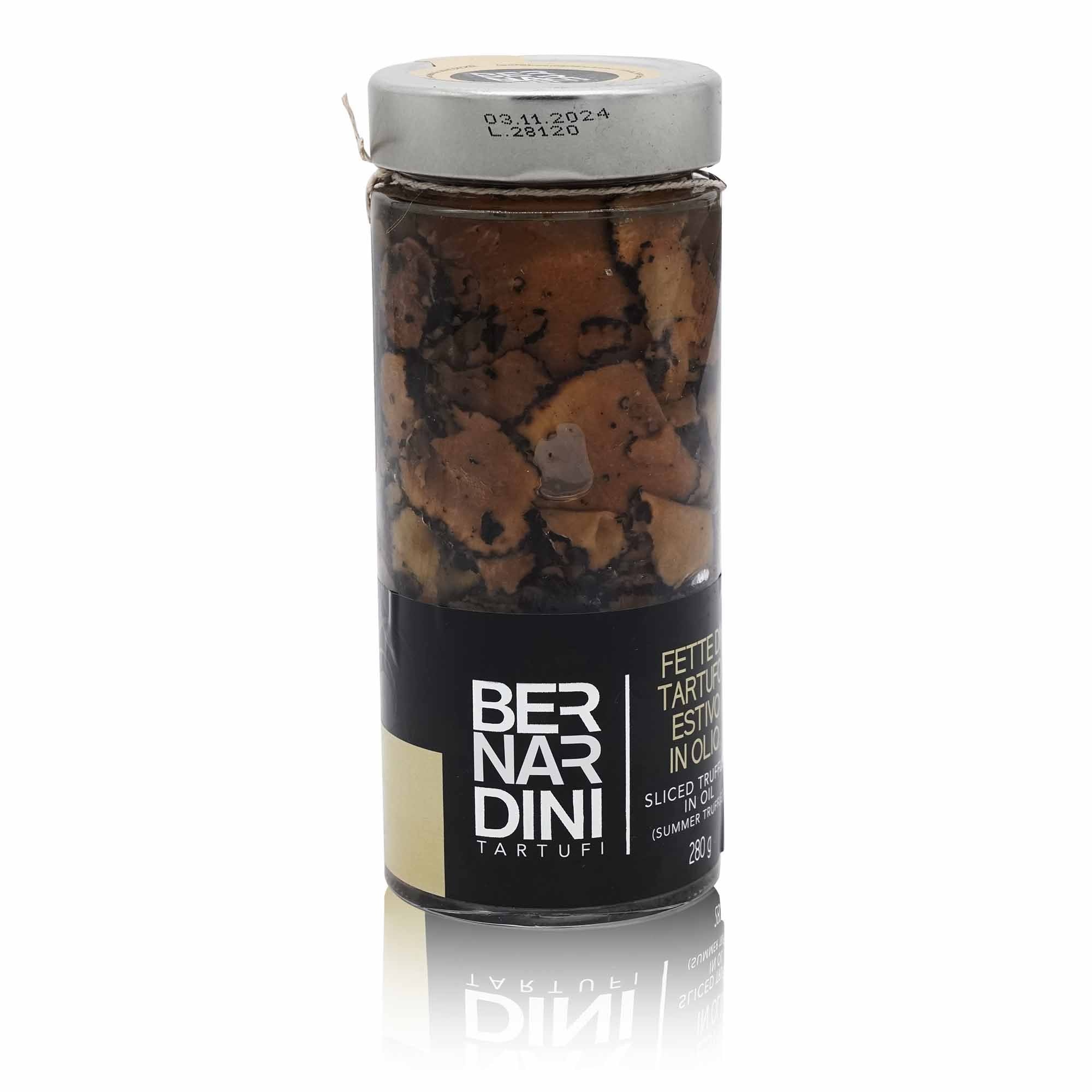 BERNARDINI Tartufo estivo fette in olio – Sommertrüffel - Scheiben in Öl - 0,28kg - italienisch - einkaufen.de