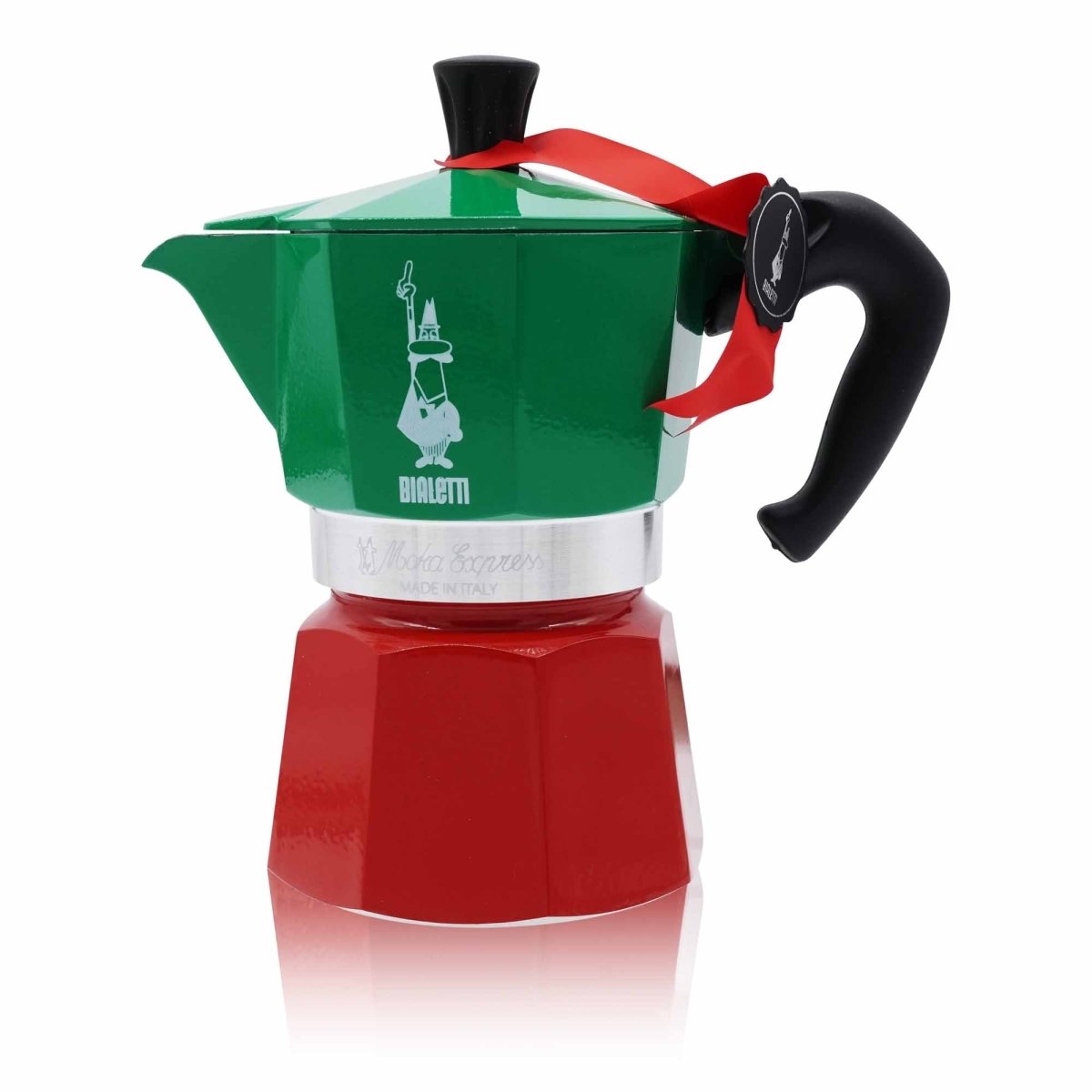 BIALETTI Caffettiera Moka Express Tricolore – Espressokanne dreifarbig - 0,492kg - italienisch - einkaufen.de