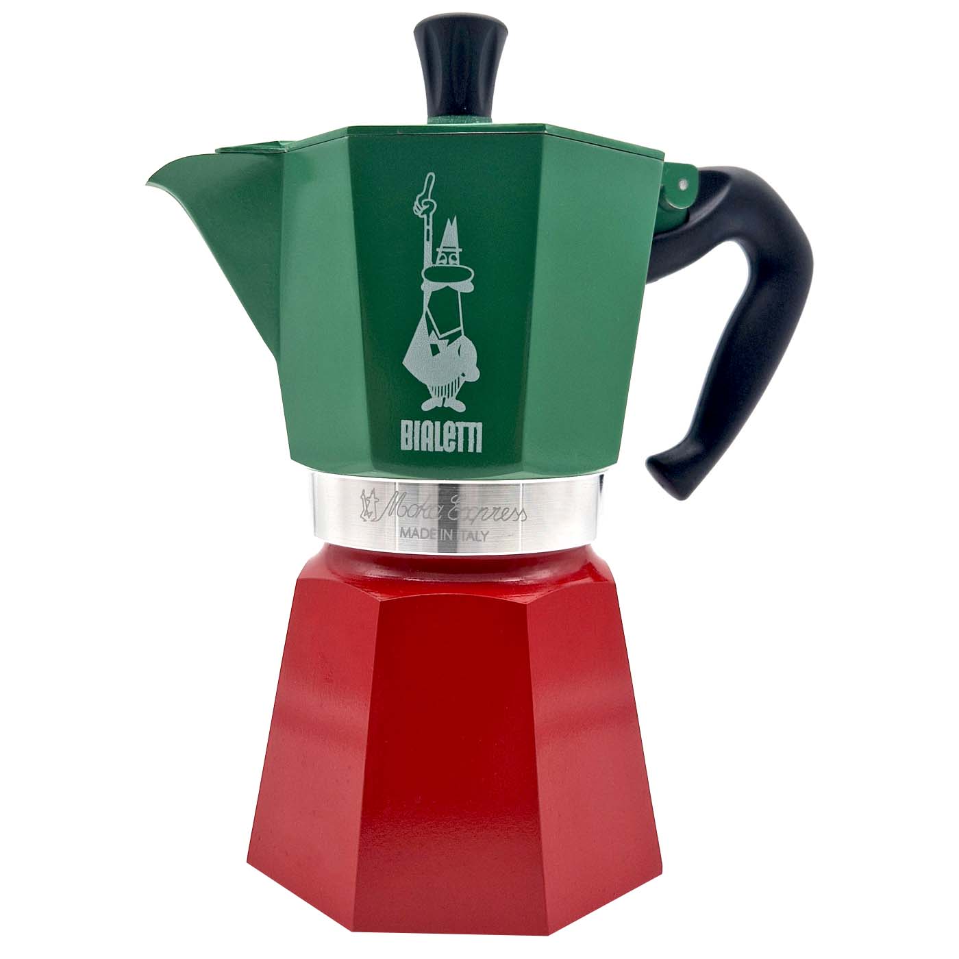 BIALETTI Moka Express 6 tazze - Moka Espressokanne 6 Tassen - 0,25l - italienisch - einkaufen.de