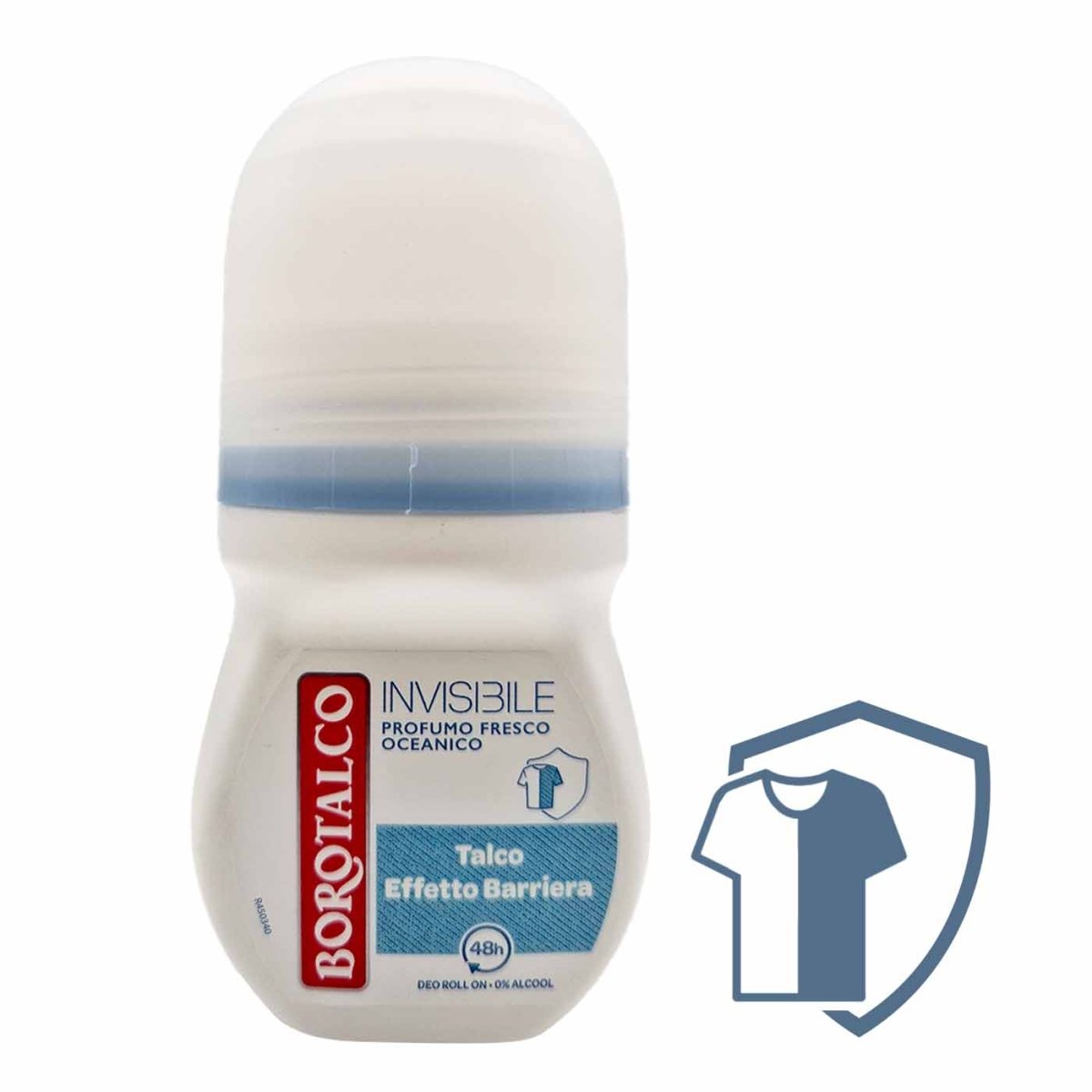 Borotalco Deodorante Roll - On Invisibile Talco Effetto Barriera 50ml - italienisch - einkaufen.de