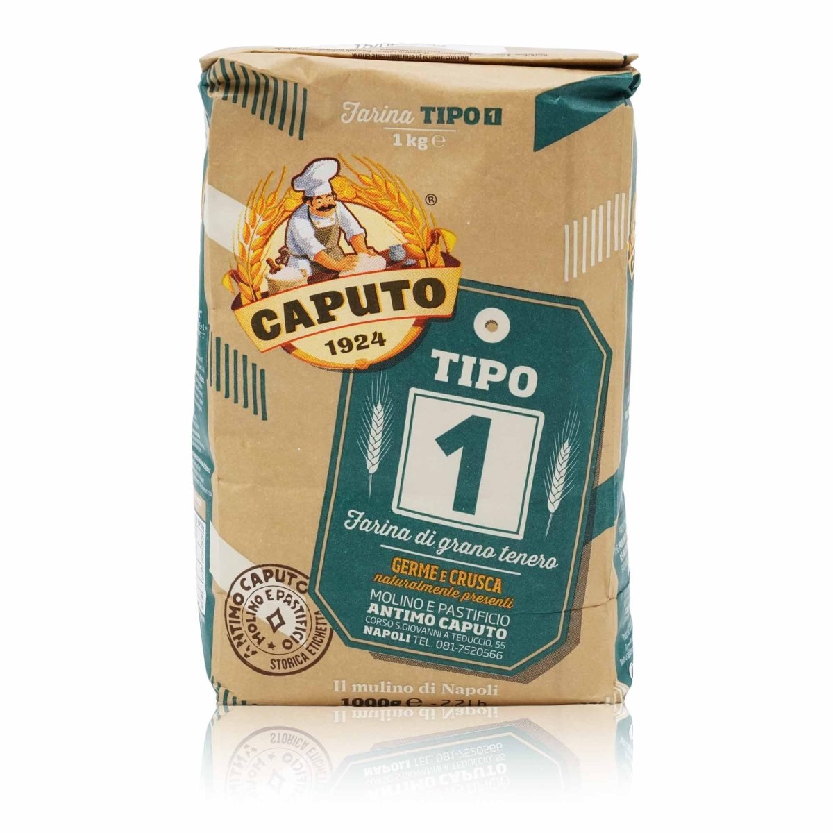 CAPUTO Farina Grano tenero tipo uno – Weizenmehl Typ 1 (405) - 1kg - italienisch - einkaufen.de