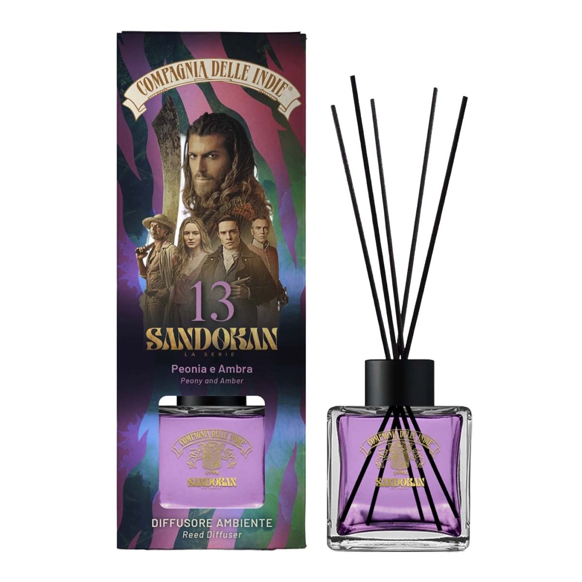 Compagnia delle Indie Bastoncini Profumati Peonia e Ambra 100 ml - italienisch - einkaufen.de