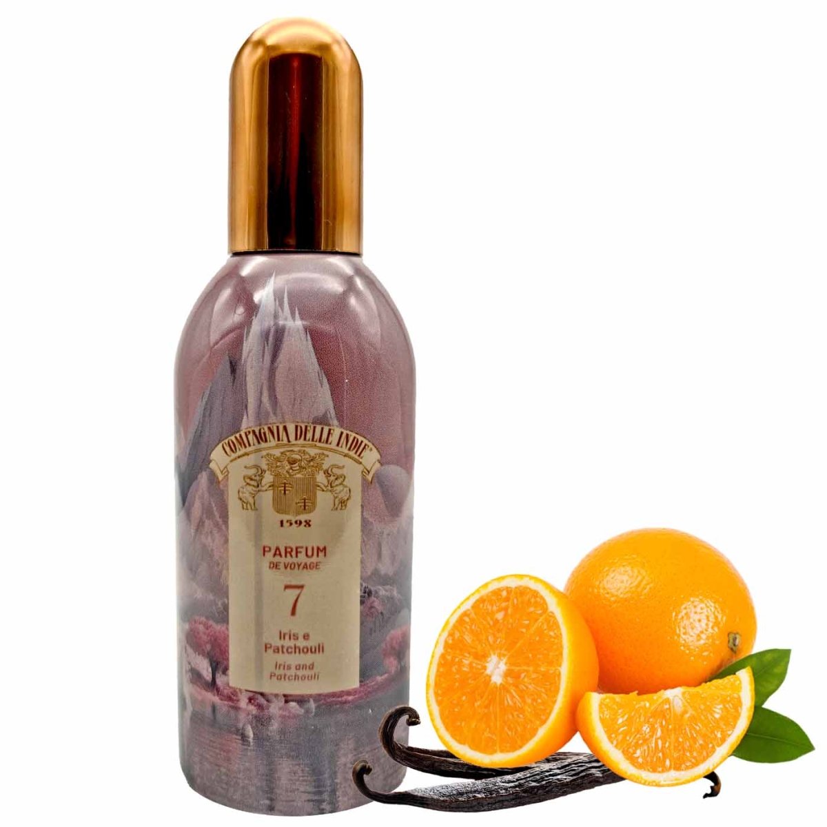 Compagnia delle Indie Parfum de Voyage 7 Iris e Patchouli 100ml - italienisch - einkaufen.de