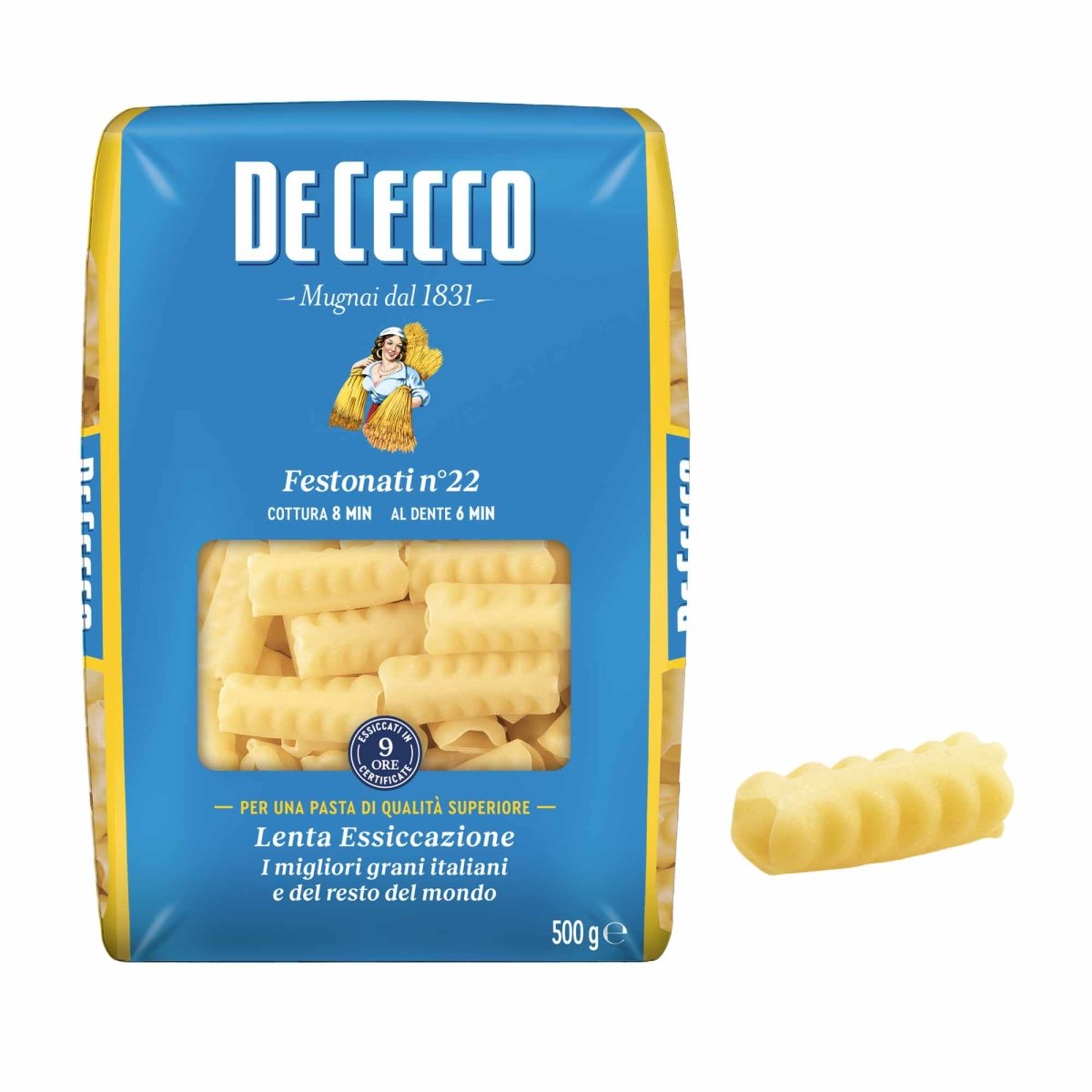 De Cecco Festonati n° 22 500g - italienisch - einkaufen.de