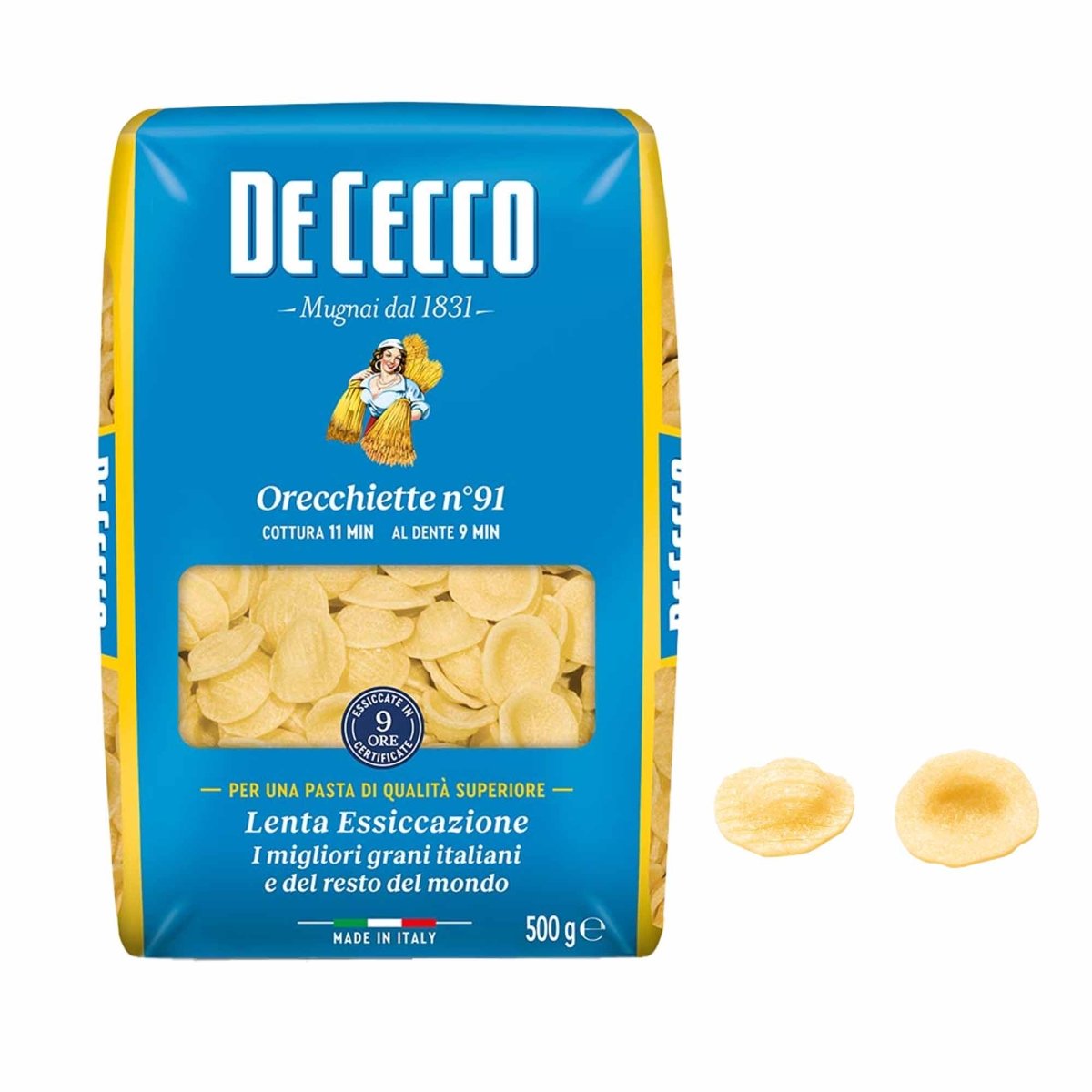 De Cecco Orecchiette n° 91 500g - italienisch - einkaufen.de