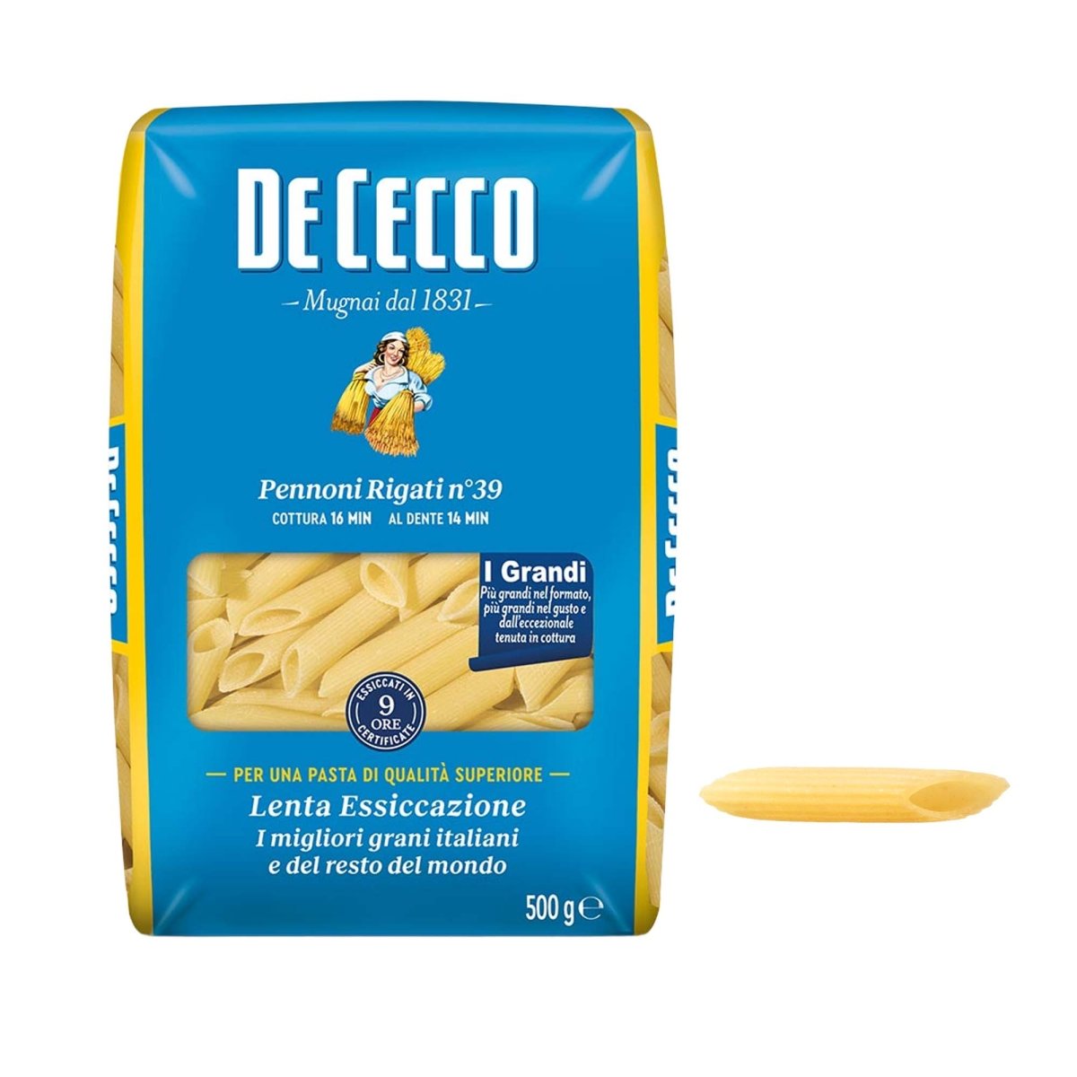 De Cecco Pennoni Rigati n° 39 500g - italienisch - einkaufen.de