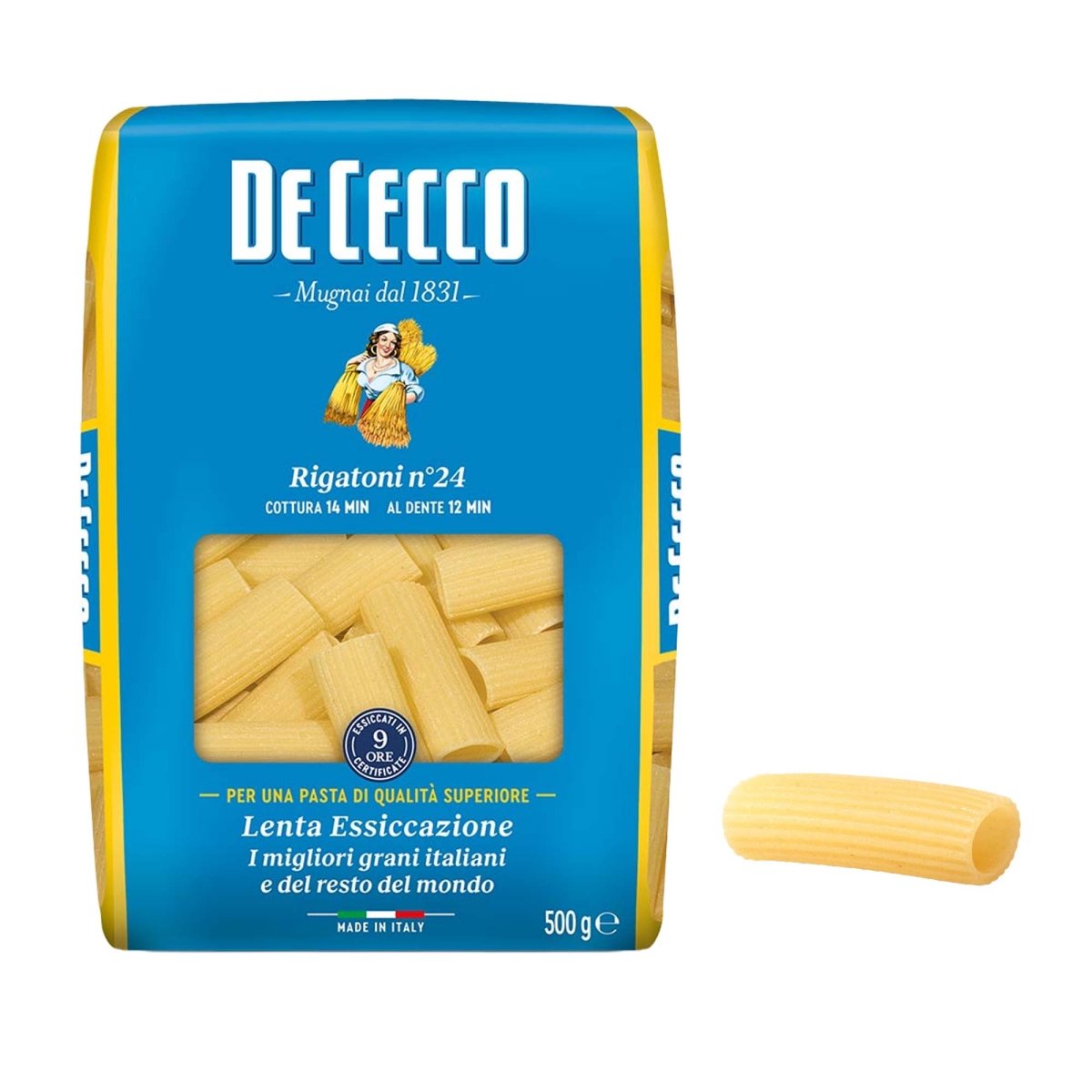 De Cecco Rigatoni n° 24 500g - italienisch - einkaufen.de