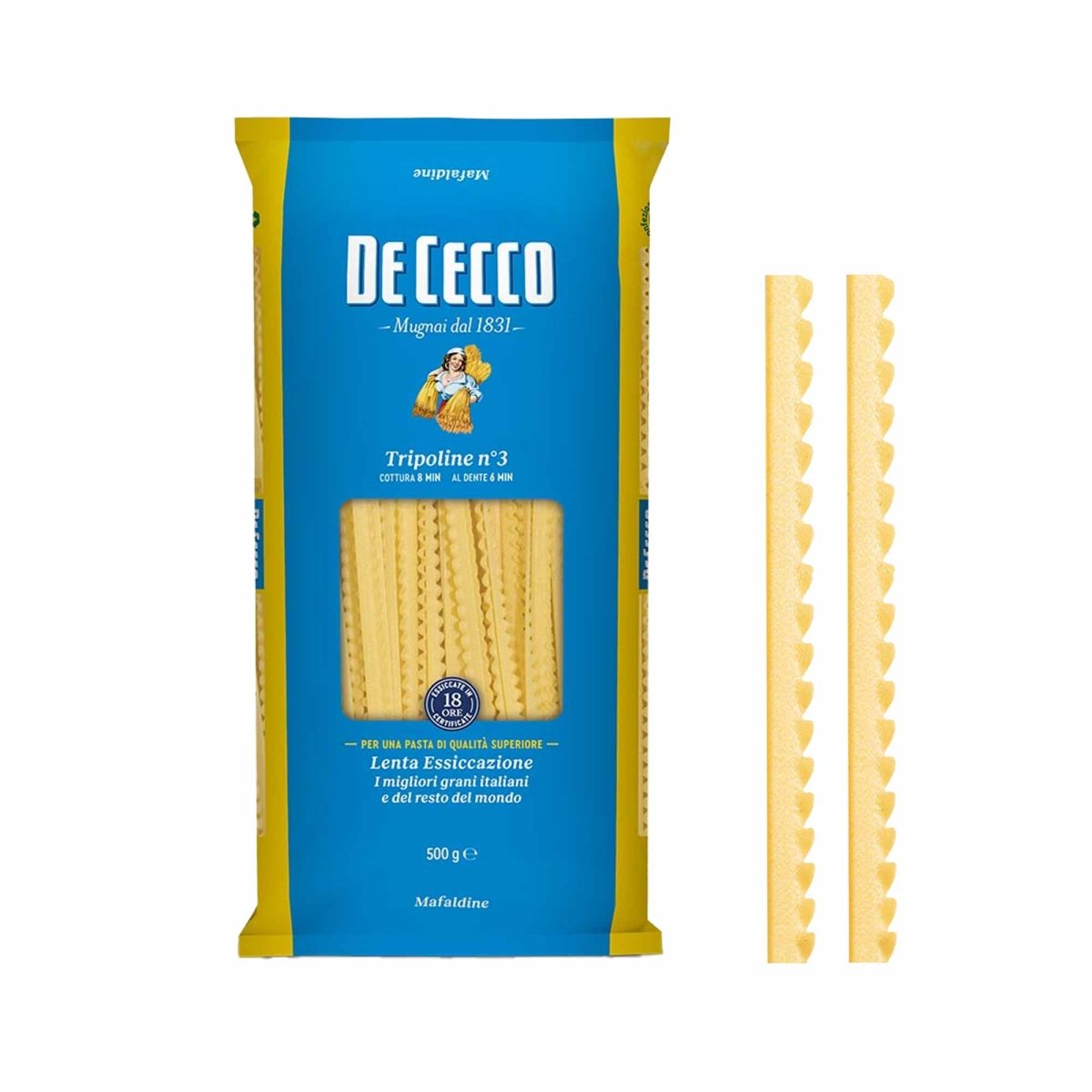 De Cecco Tripoline n° 3 500g - italienisch - einkaufen.de