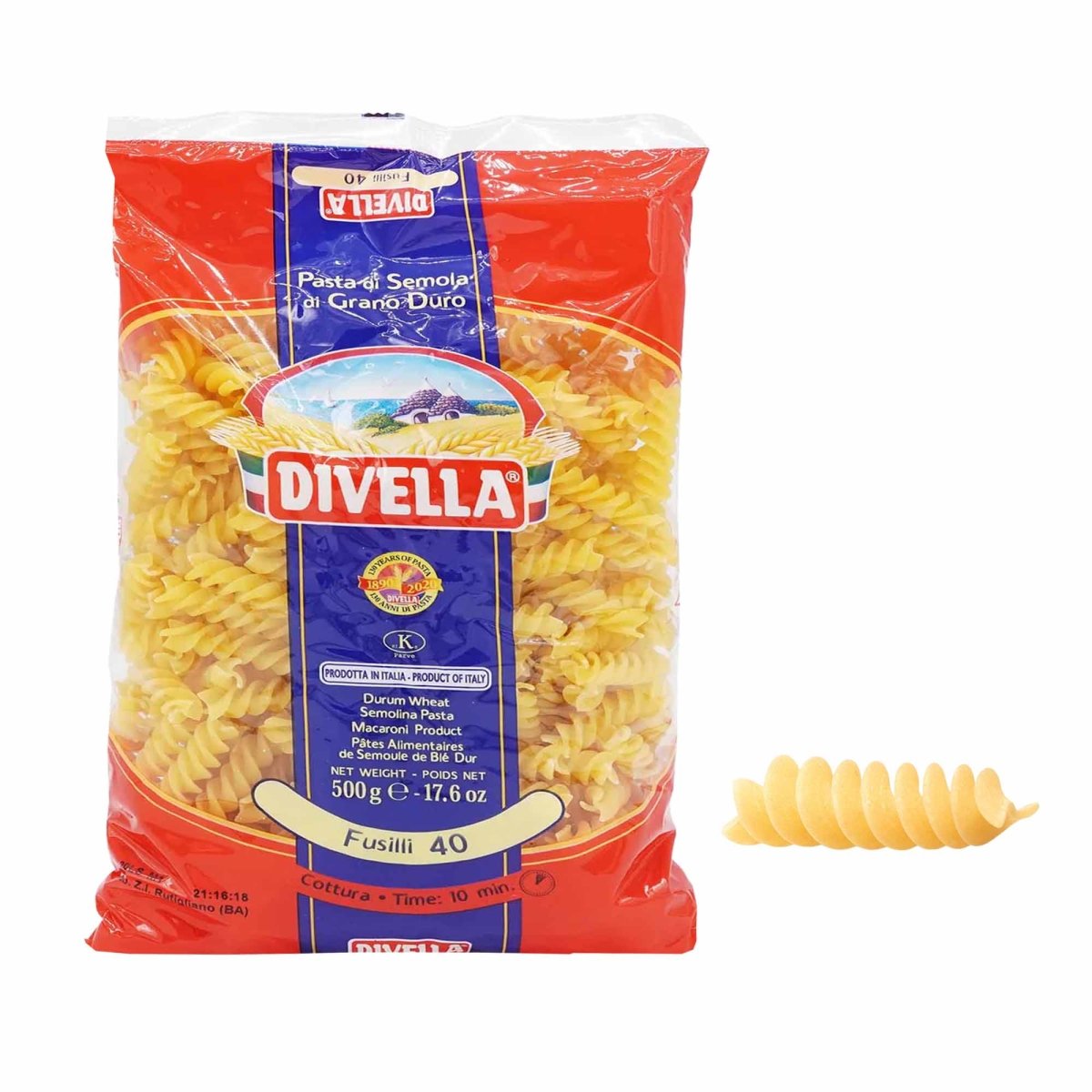 Divella Fusilli n° 40 500g - italienisch - einkaufen.de