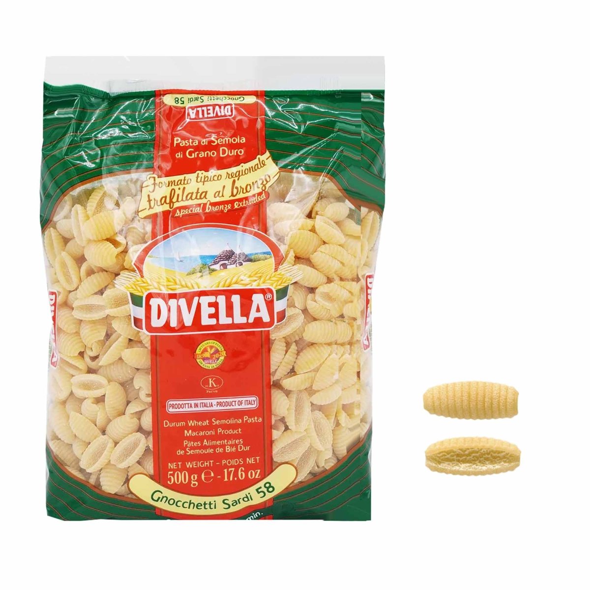 Divella Gnocchetti sardi n° 58 500g - italienisch - einkaufen.de